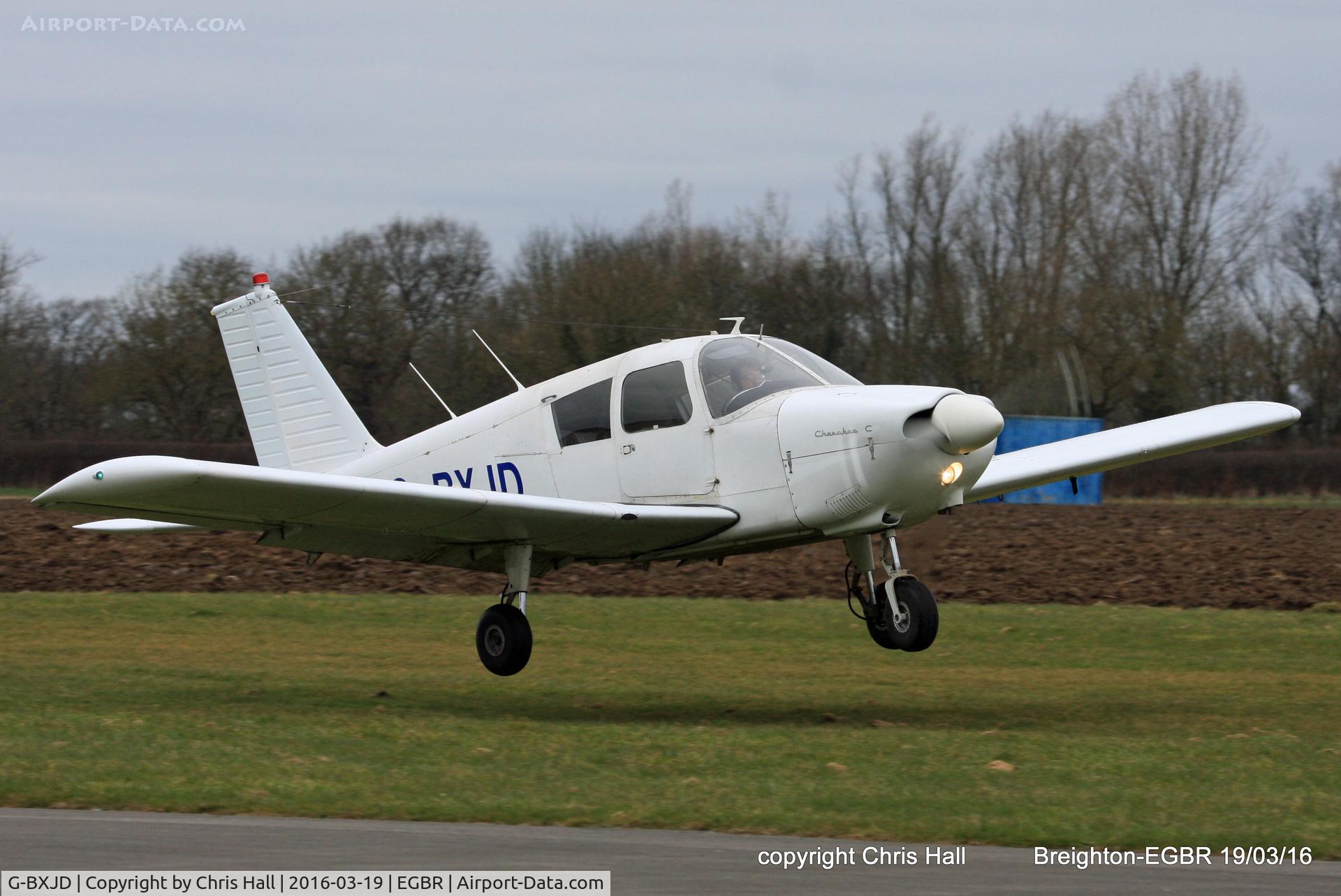 G-BXJD, 1967 Piper PA-28-180 Cherokee C/N 28-4215, at Breighton airfield