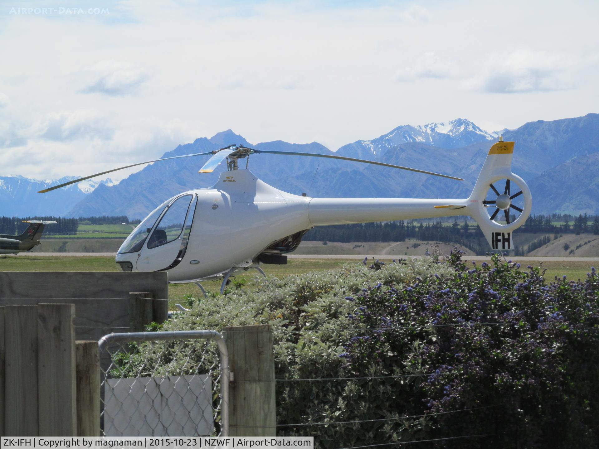 ZK-IFH, Guimbal Cabri G2 C/N 1102, new to NZ