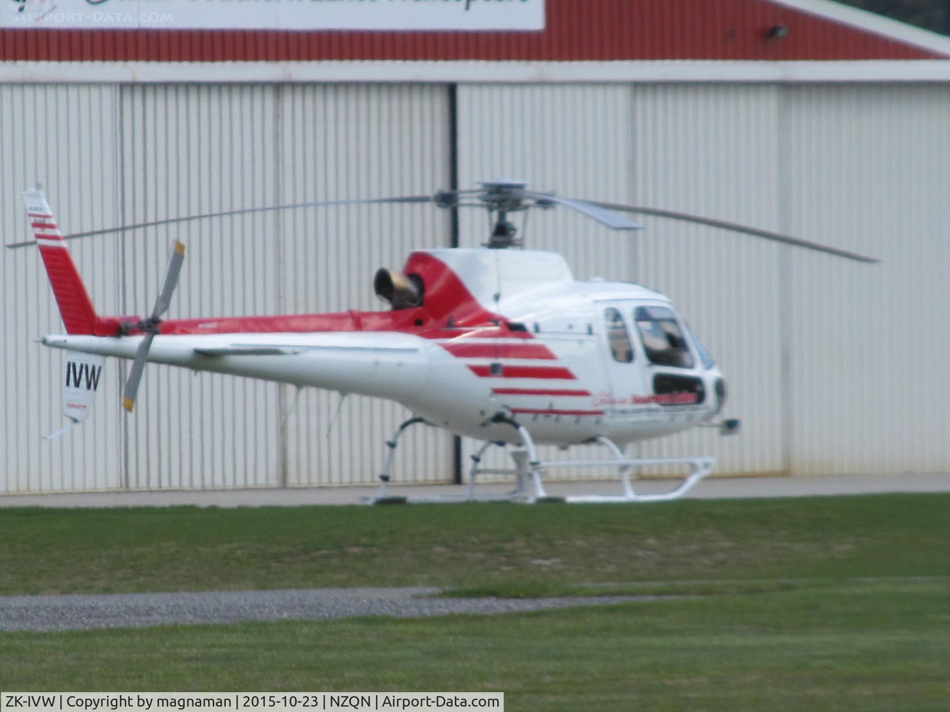 ZK-IVW, Aerospatiale AS-350B-2 Ecureuil C/N 7335, at QTN