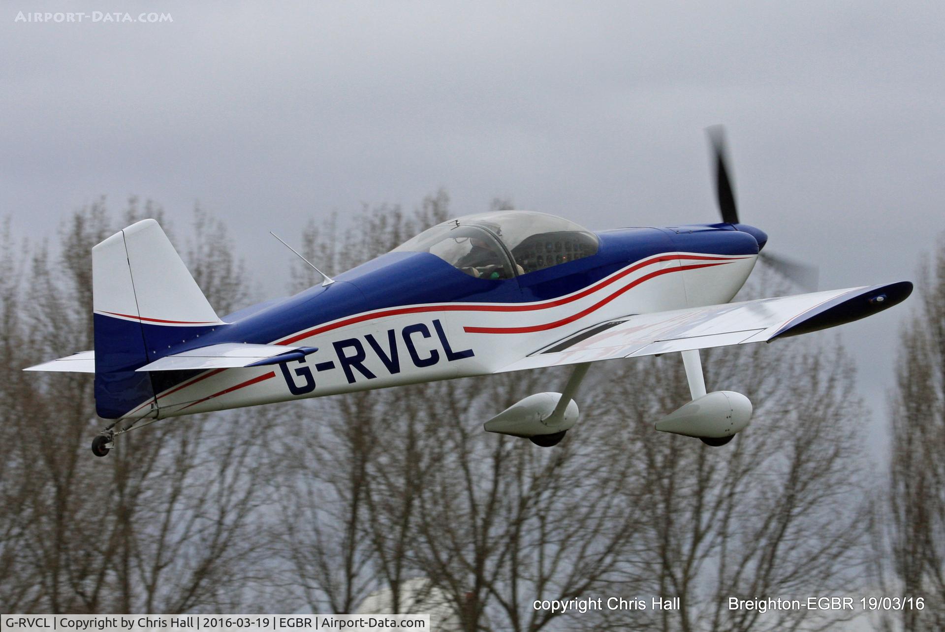 G-RVCL, 1999 Vans RV-6 C/N PFA 181A-13439, at Breighton airfield