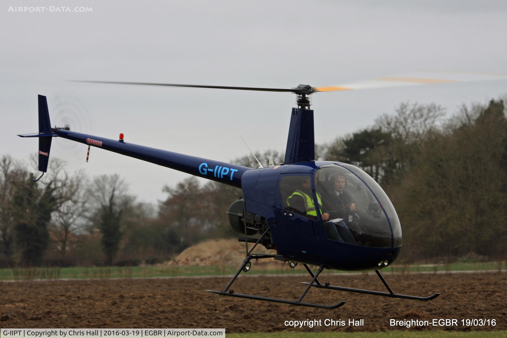 G-IIPT, 1994 Robinson R22 Beta C/N 2506, at Breighton airfield