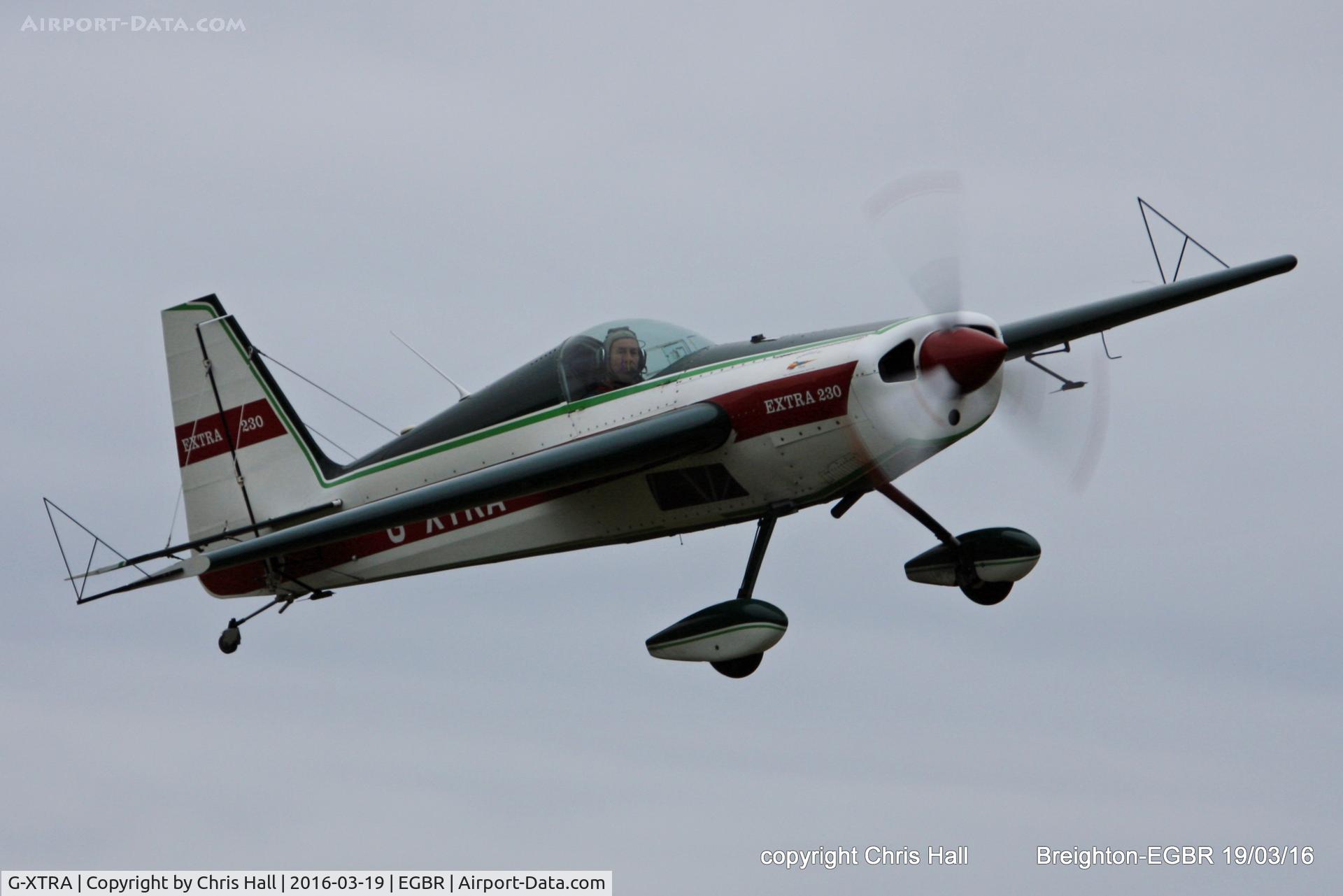 G-XTRA, 1987 Extra EA-230 C/N 12A, at Breighton airfield