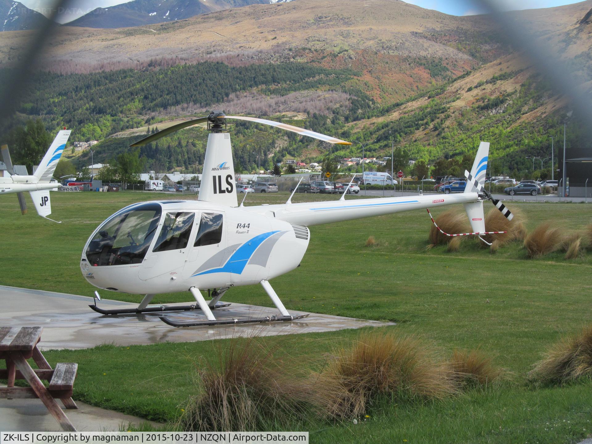ZK-ILS, Robinson R44  Raven II C/N 13212, on apron