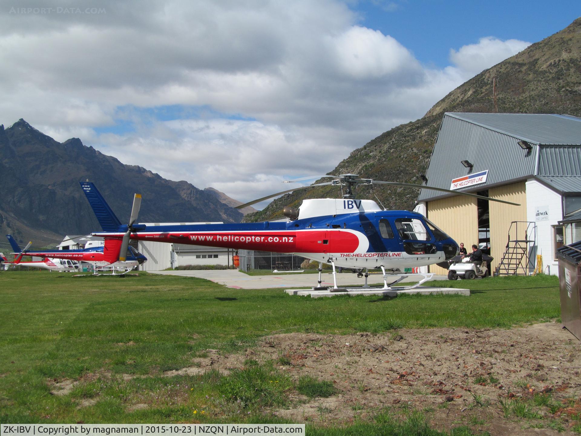ZK-IBV, Aerospatiale AS-350B-2 Ecureuil C/N 3761, scenic flight