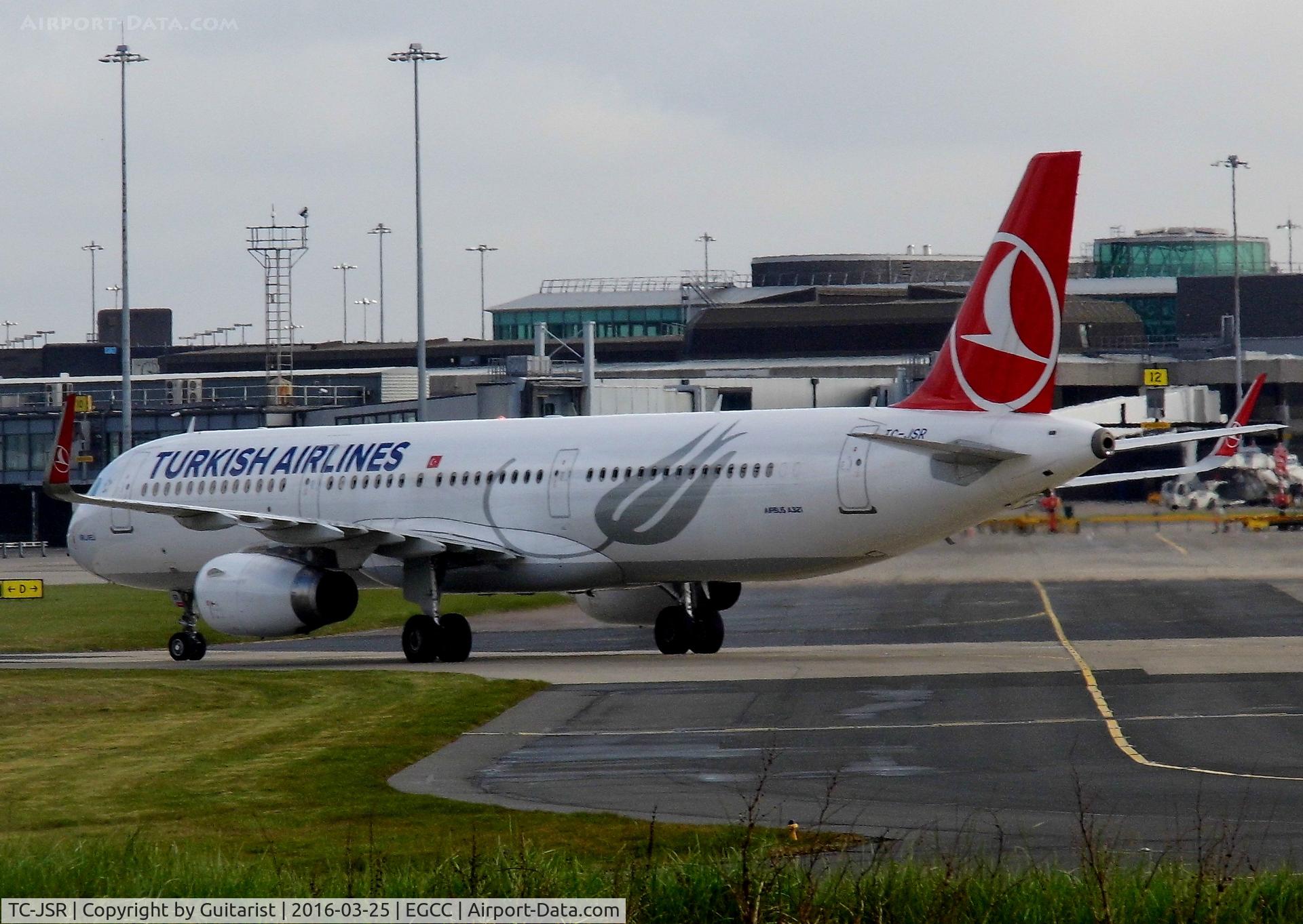 TC-JSR, 2015 Airbus A321-231 C/N 6652, At Manchester