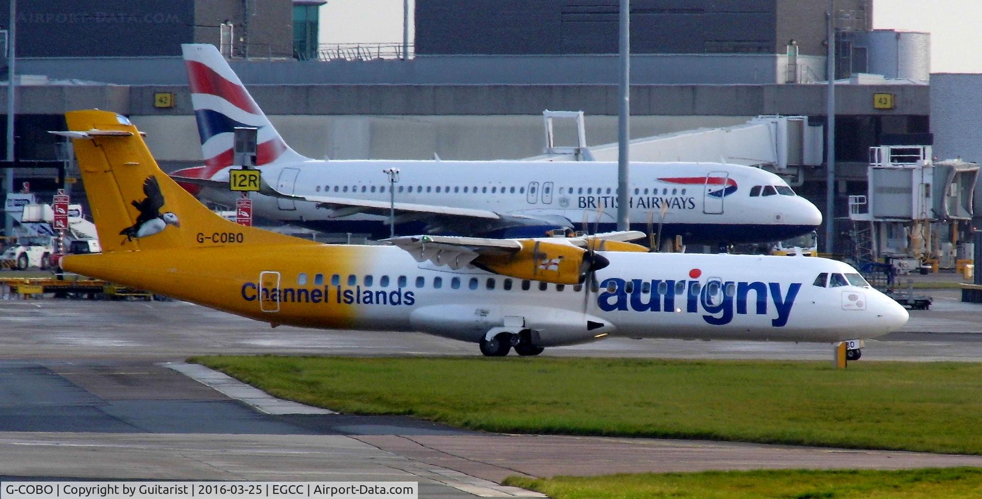 G-COBO, 2008 ATR 72-212A C/N 852, At Manchester