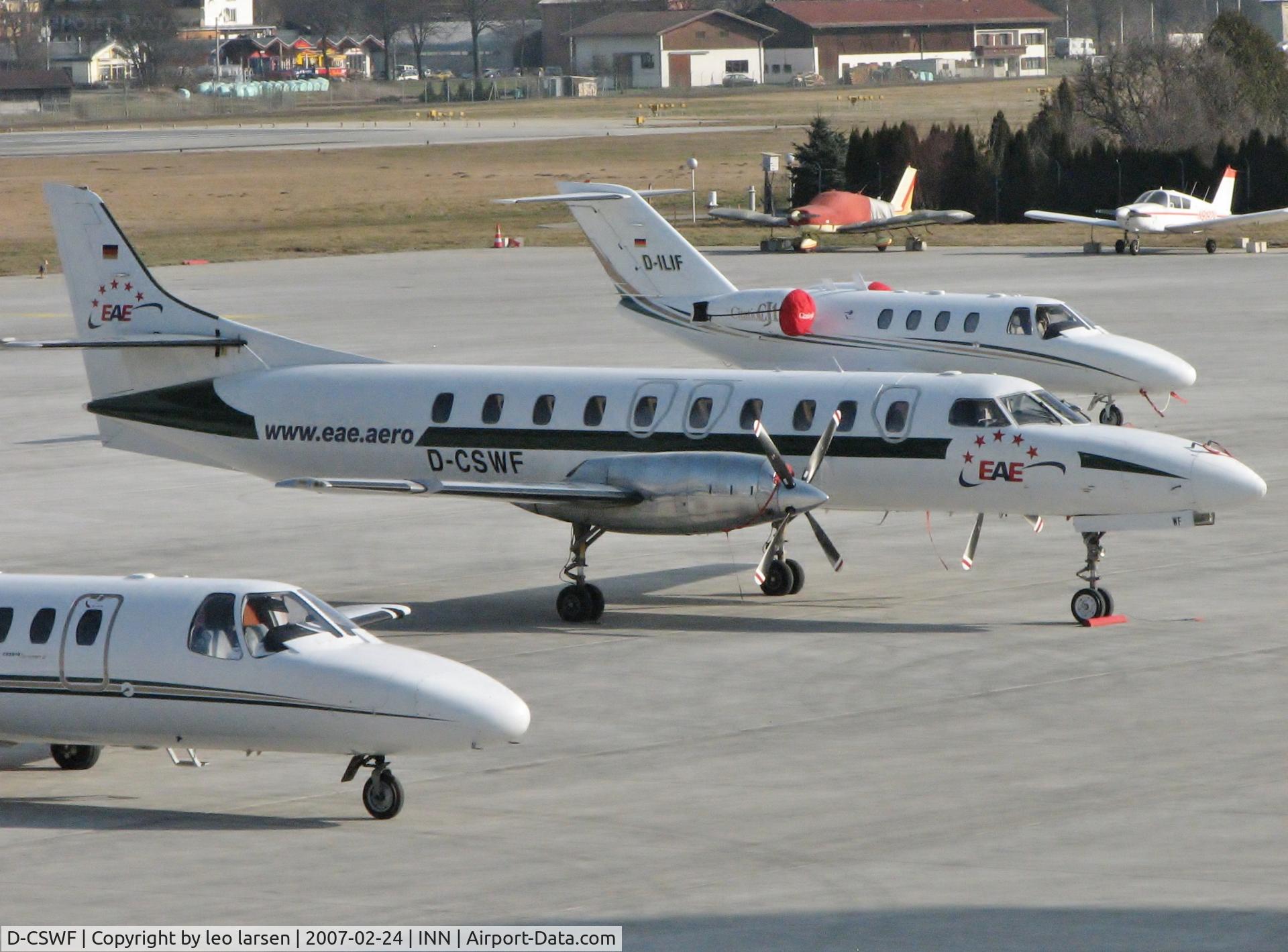 D-CSWF, 1996 Fairchild SA-227DC Metro 23 C/N DC-896B, Innsbruch 24.2.07