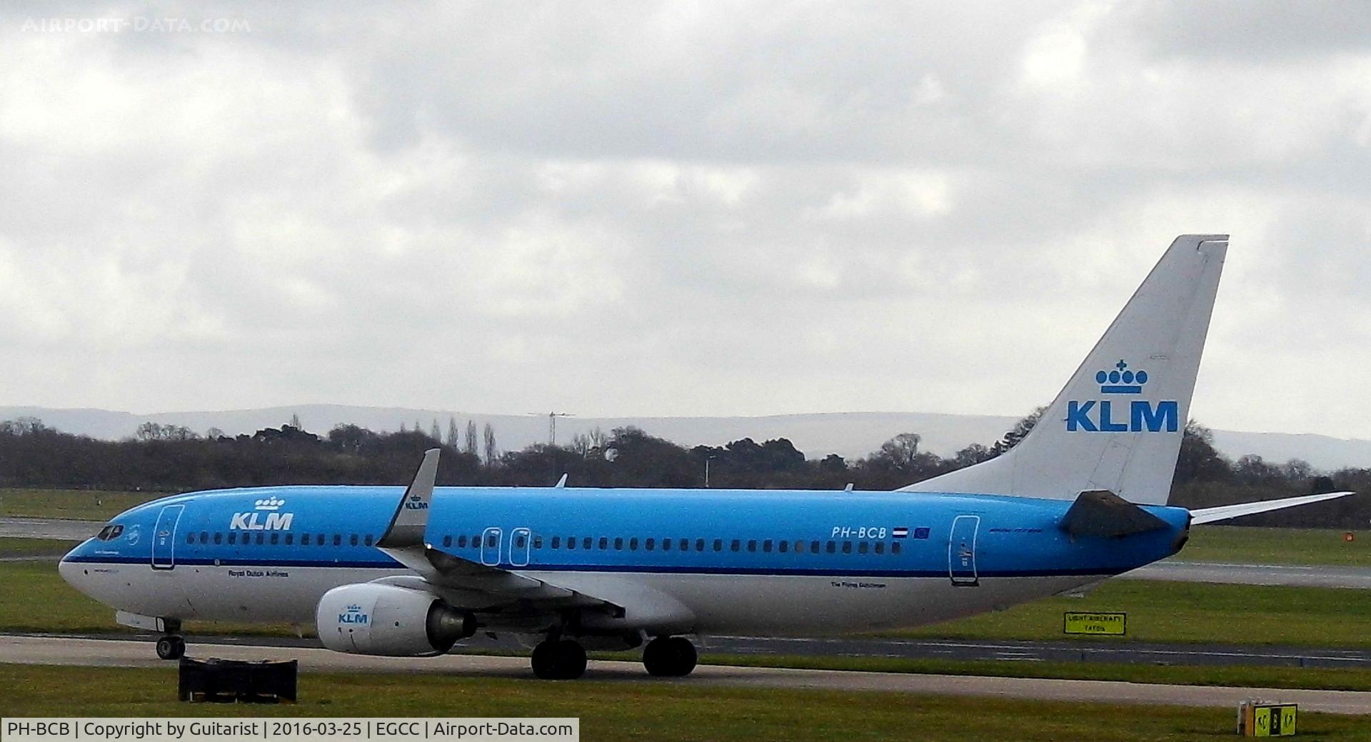 PH-BCB, 2011 Boeing 737-8K2 C/N 39443, At Manchester