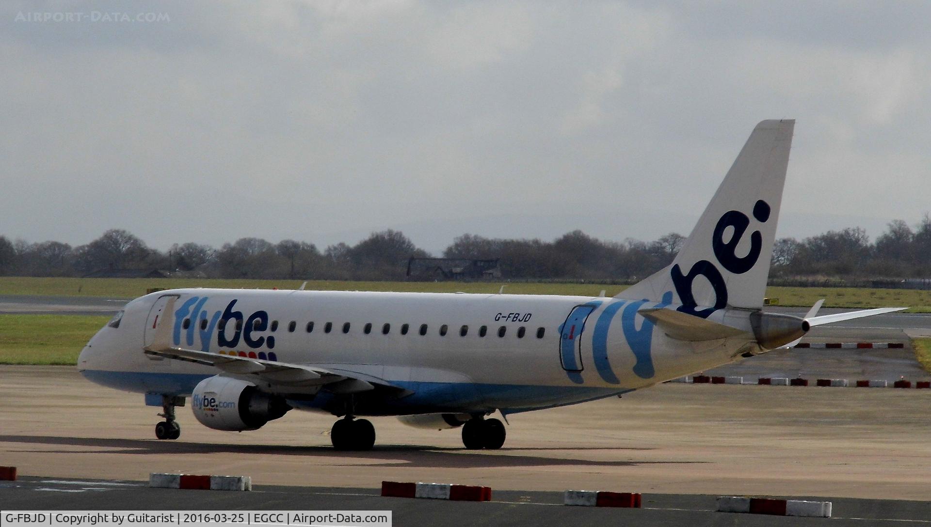 G-FBJD, 2011 Embraer 175STD (ERJ-170-200) C/N 17000329, At Manchester