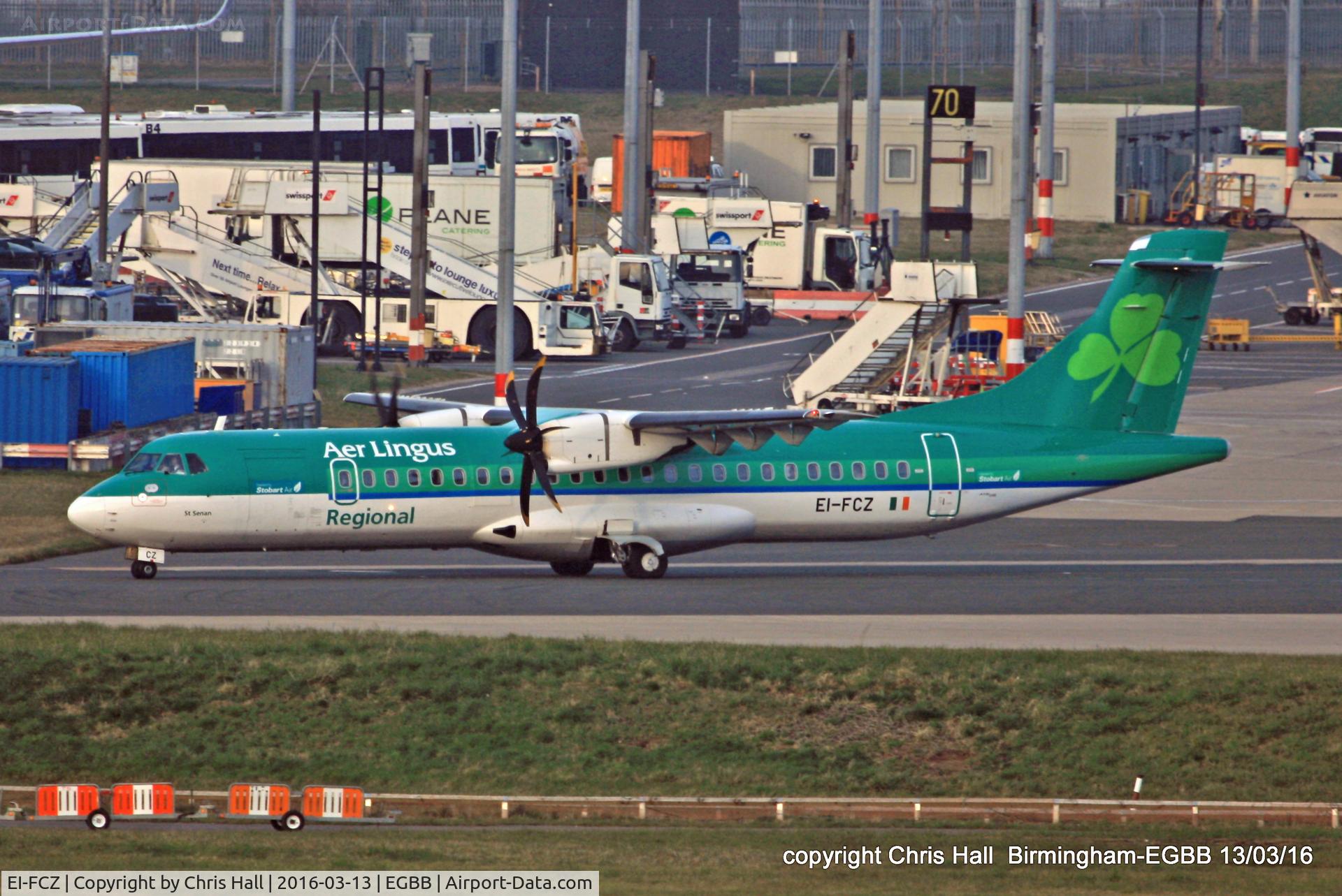 EI-FCZ, 2014 ATR 72-600 (72-212A) C/N 1159, Aer Lingus Regional