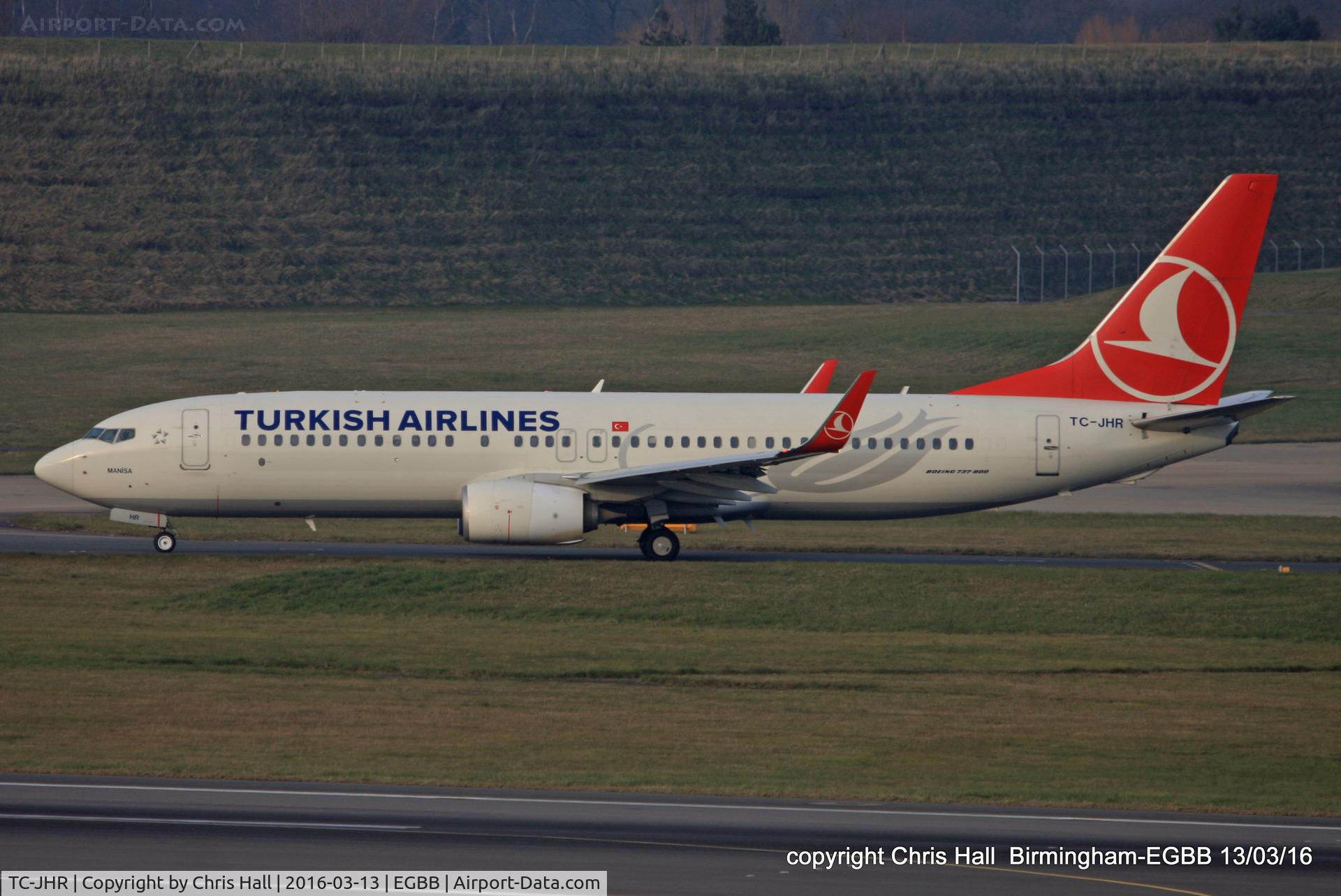 TC-JHR, 2013 Boeing 737-8F2 C/N 40989, Turkish Airlines