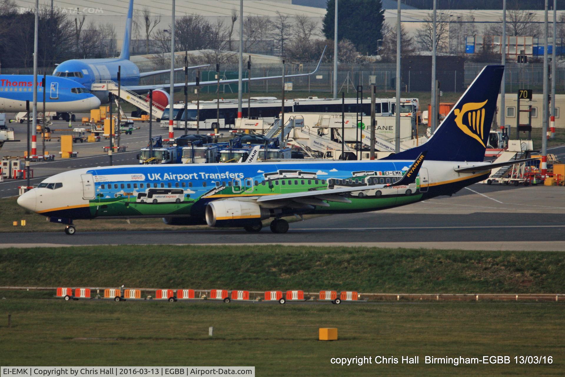 EI-EMK, 2010 Boeing 737-8AS C/N 38512, Ryanair