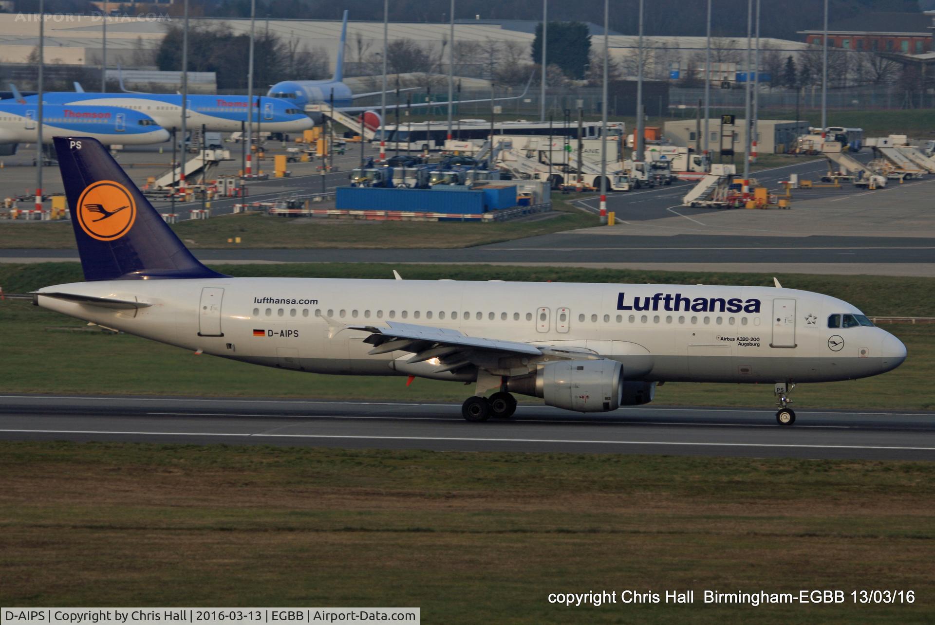 D-AIPS, 1990 Airbus A320-211 C/N 0116, Lufthansa