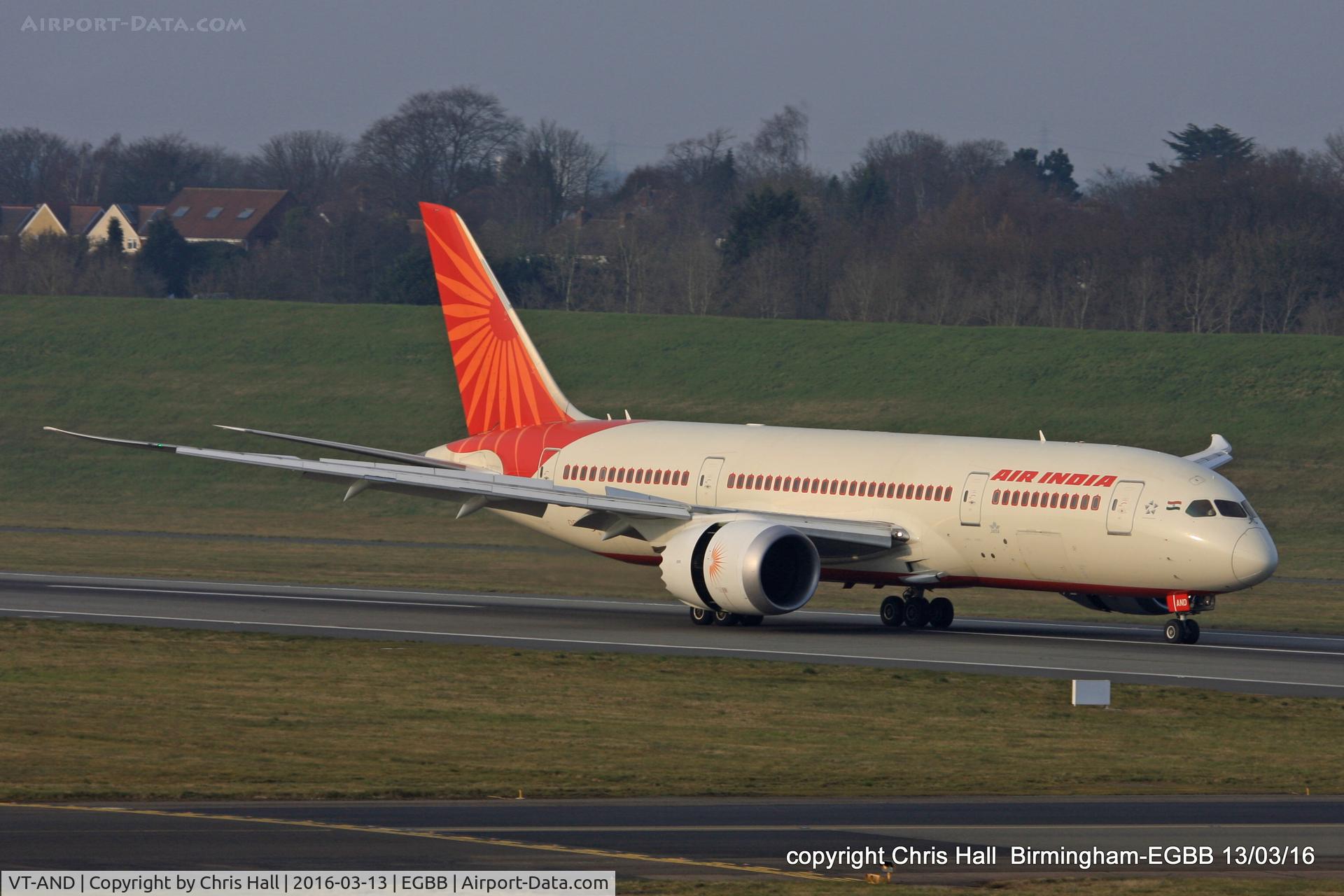 VT-AND, 2011 Boeing 787-8 Dreamliner C/N 36278, Air India