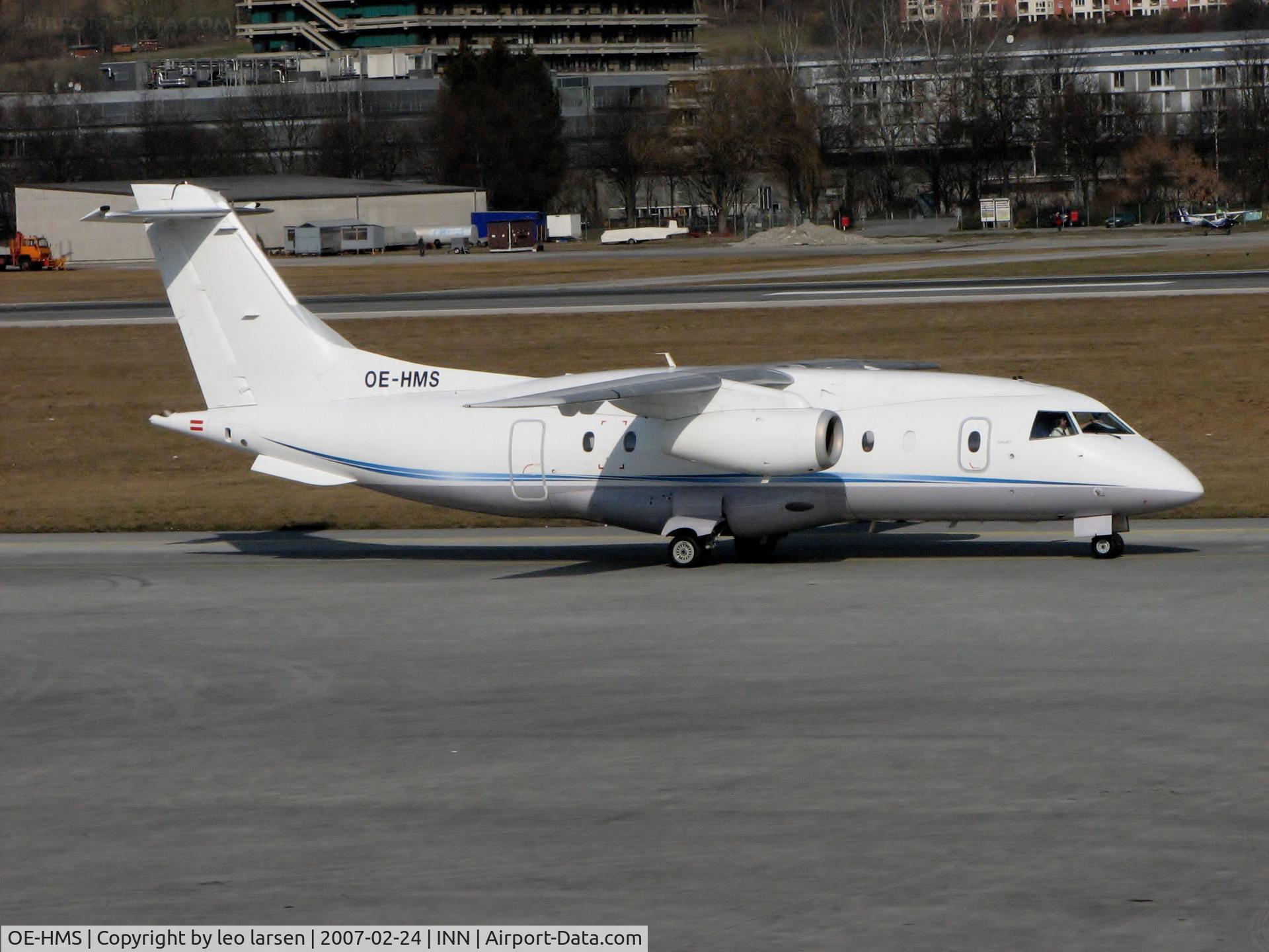 OE-HMS, 1999 Fairchild Dornier 328-300 328JET C/N 3121, Innsbruck 24.2.07