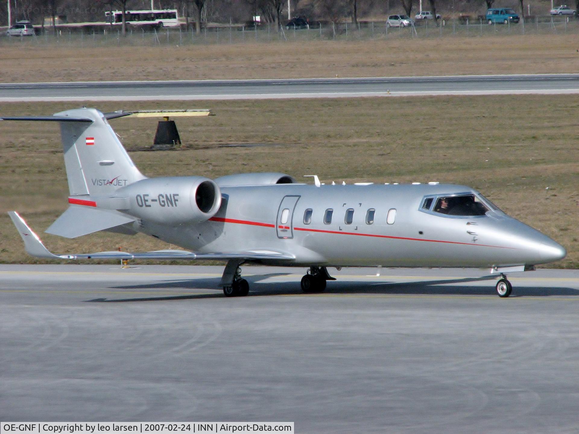 OE-GNF, 2006 Learjet 60 C/N 60-304, Innsbruck 24.2.07