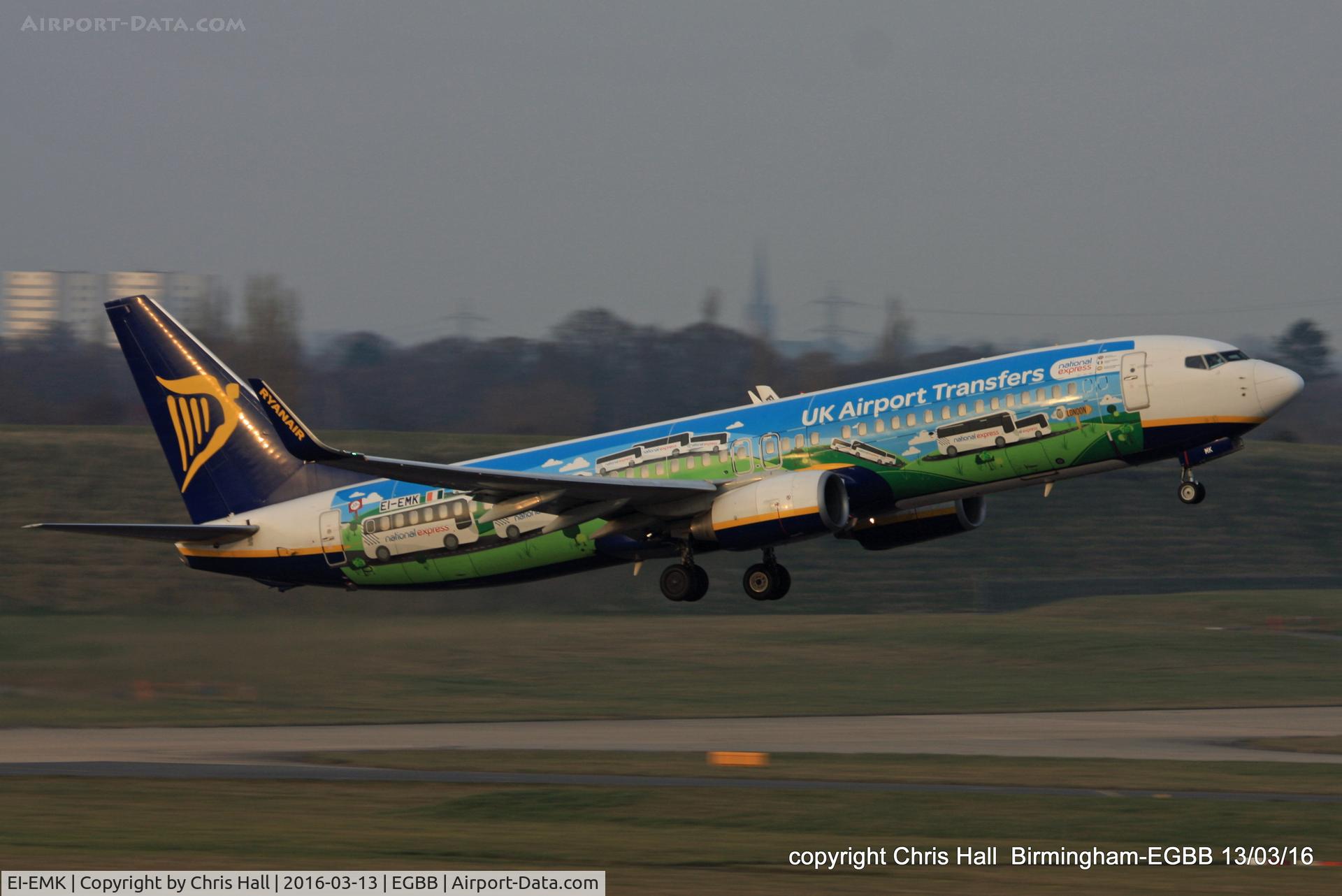 EI-EMK, 2010 Boeing 737-8AS C/N 38512, Ryanair