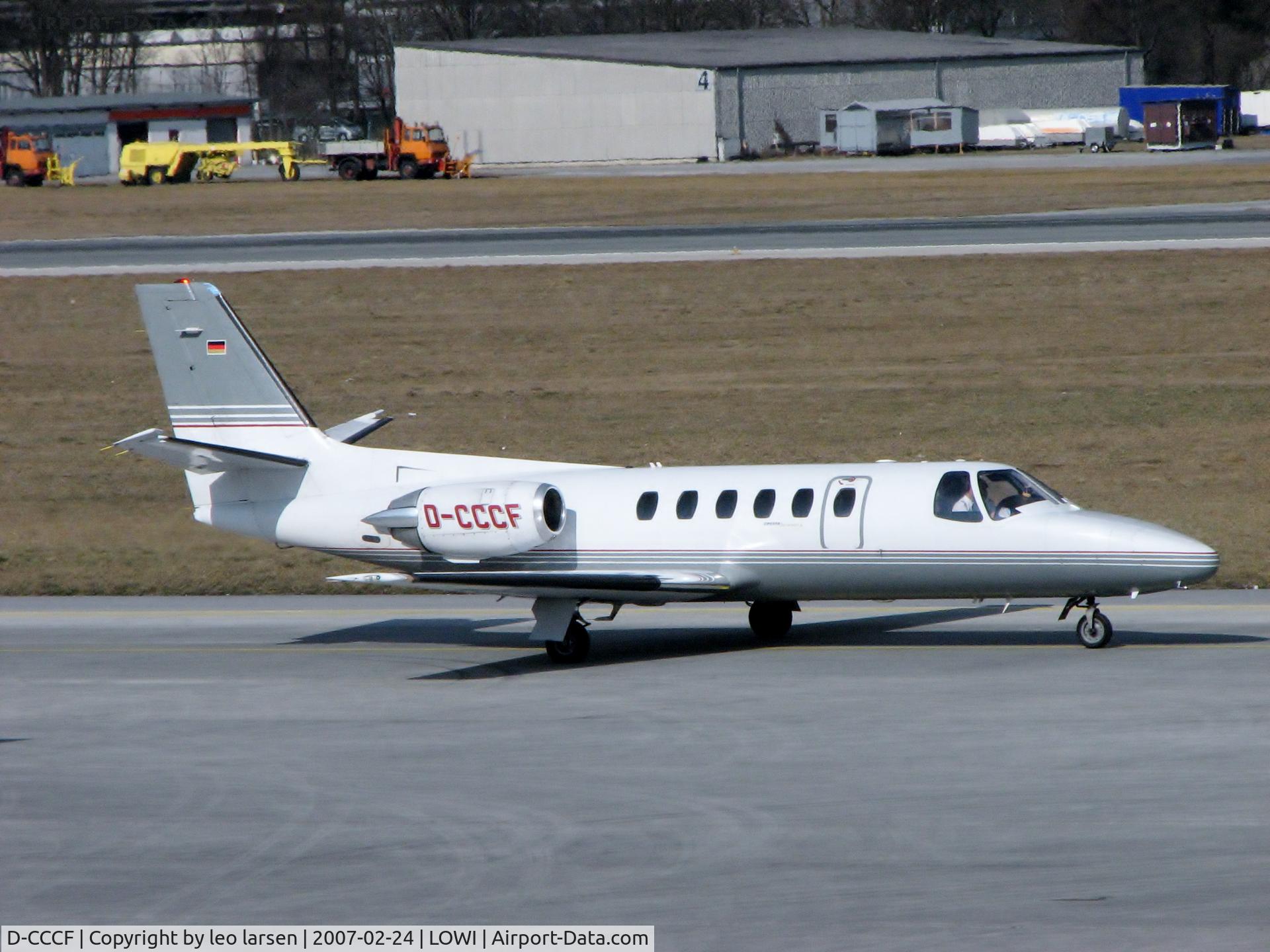 D-CCCF, 1980 Cessna 550 Citation II C/N 550-0189, Innsbruck 24.2.07