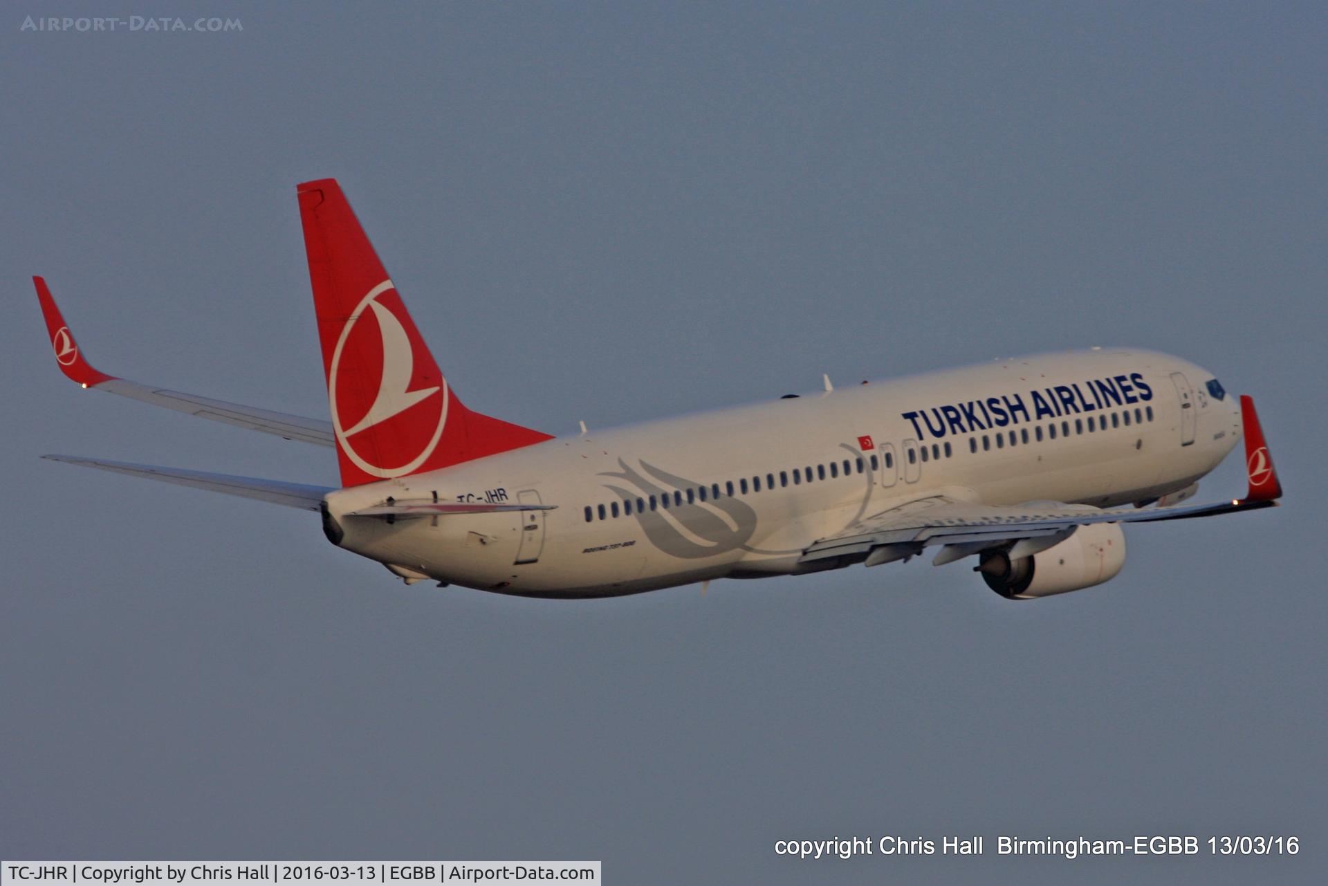 TC-JHR, 2013 Boeing 737-8F2 C/N 40989, Turkish Airlines