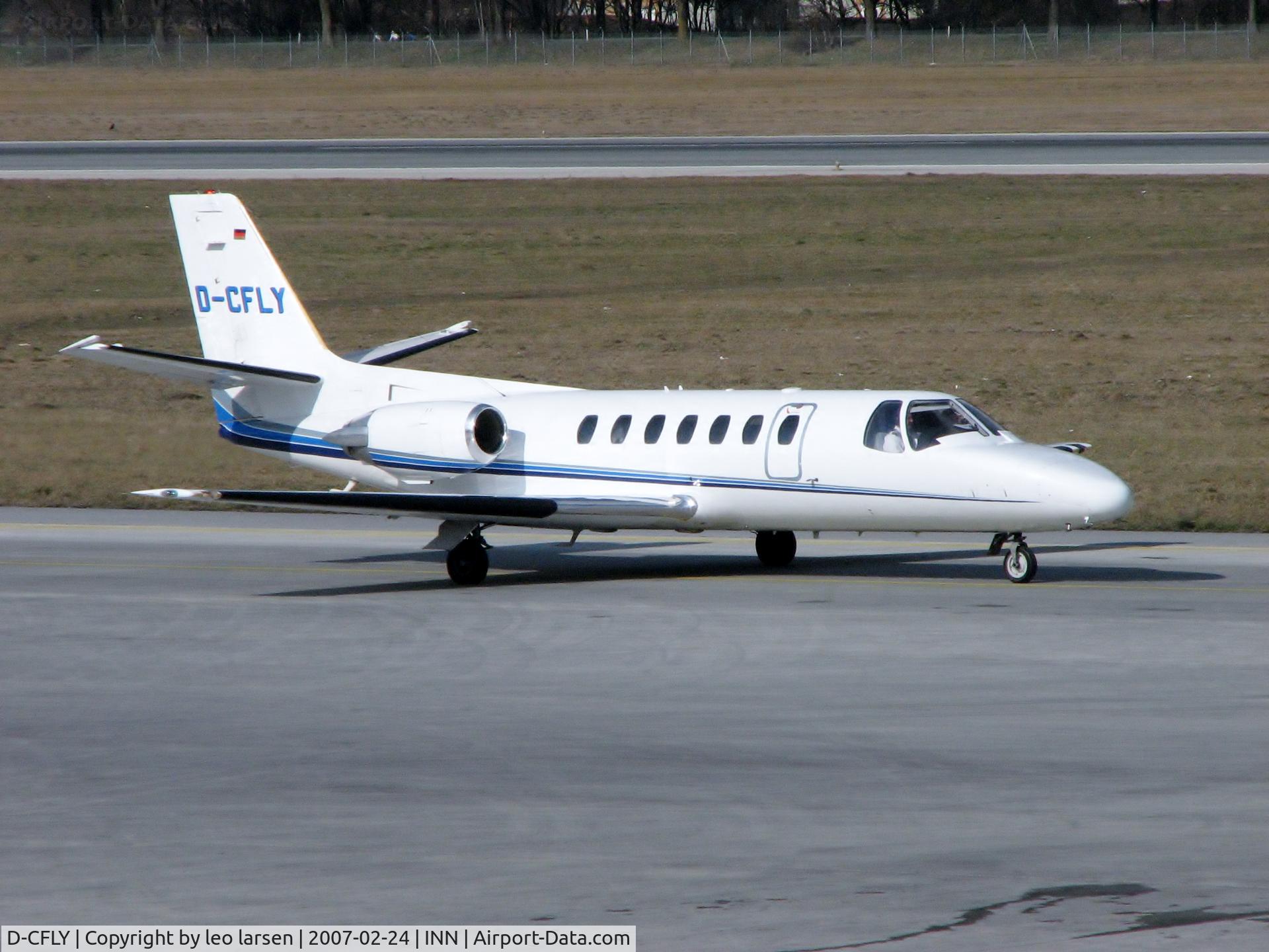 D-CFLY, 1991 Cessna 560 Citation V C/N 560-0145, Innsbruck 24.2.07