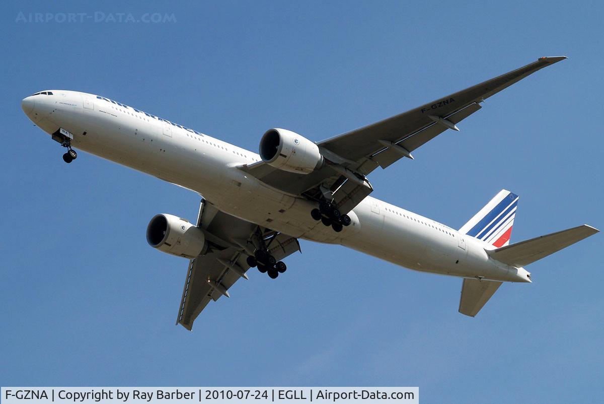 F-GZNA, 2007 Boeing 777-328/ER C/N 35297, Boeing  777-328ER [35297] (Air France) Home~G 24/07/2010. On approach 27R.