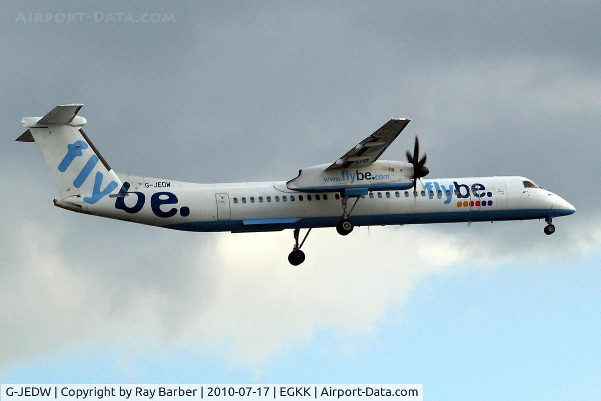 G-JEDW, 2004 De Havilland Canada DHC-8-402Q Dash 8 C/N 4093, De Havilland Canada DHC-8Q-402 [4093] (Flybe) Gatwick~G 17/07/2010