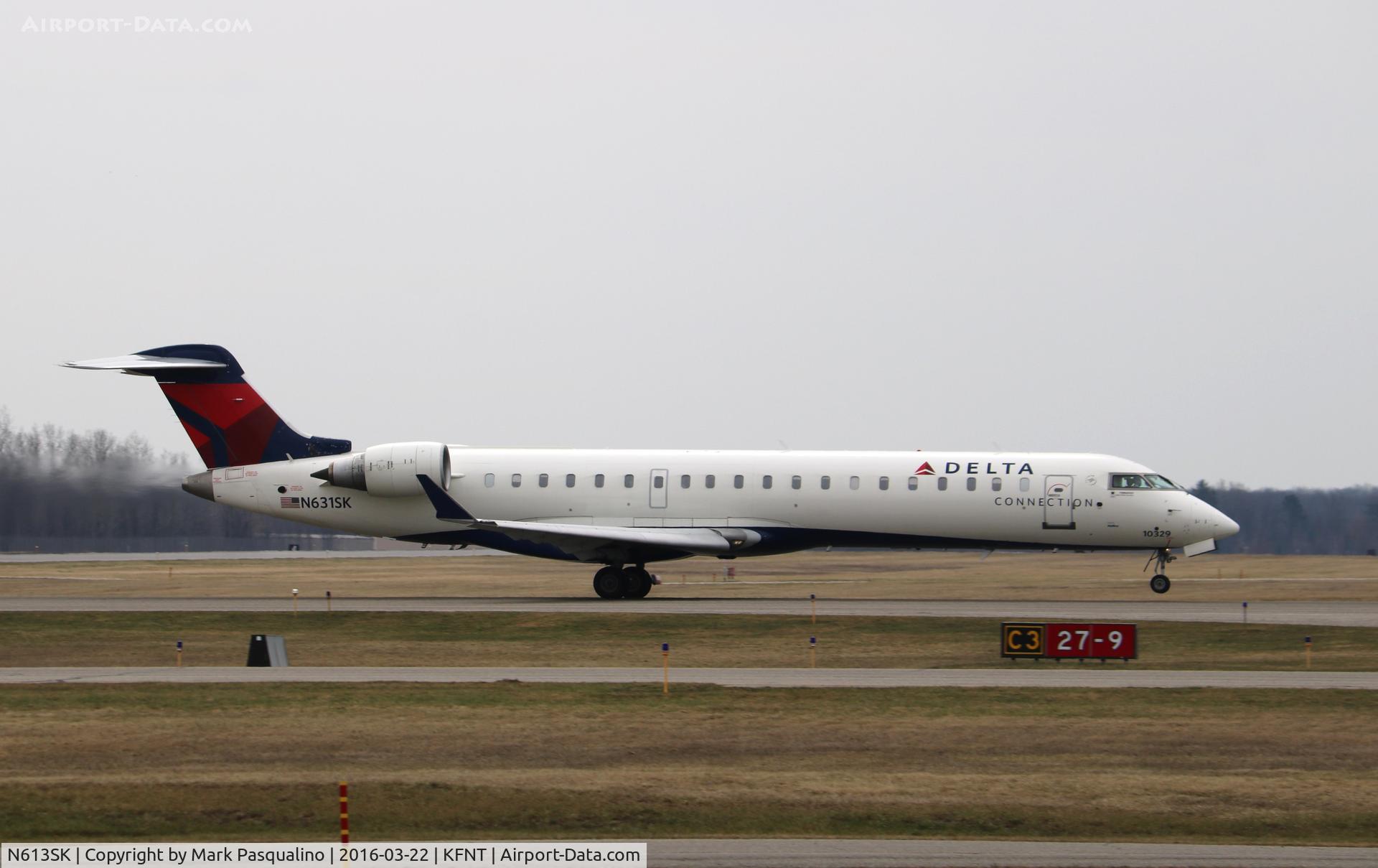 N613SK, 2002 Bombardier CRJ-701 (CL-600-2C10) Regional Jet C/N 10038, CL-600-2C10