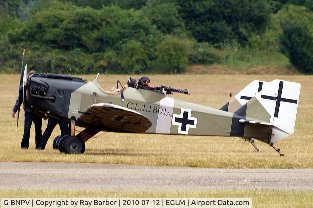 G-BNPV, 1988 Bowers Fly Baby 1A C/N PFA 016-11120, Bowers Fly Baby 1-A (PFA 016-11120) White Waltham~G 12/07/2010