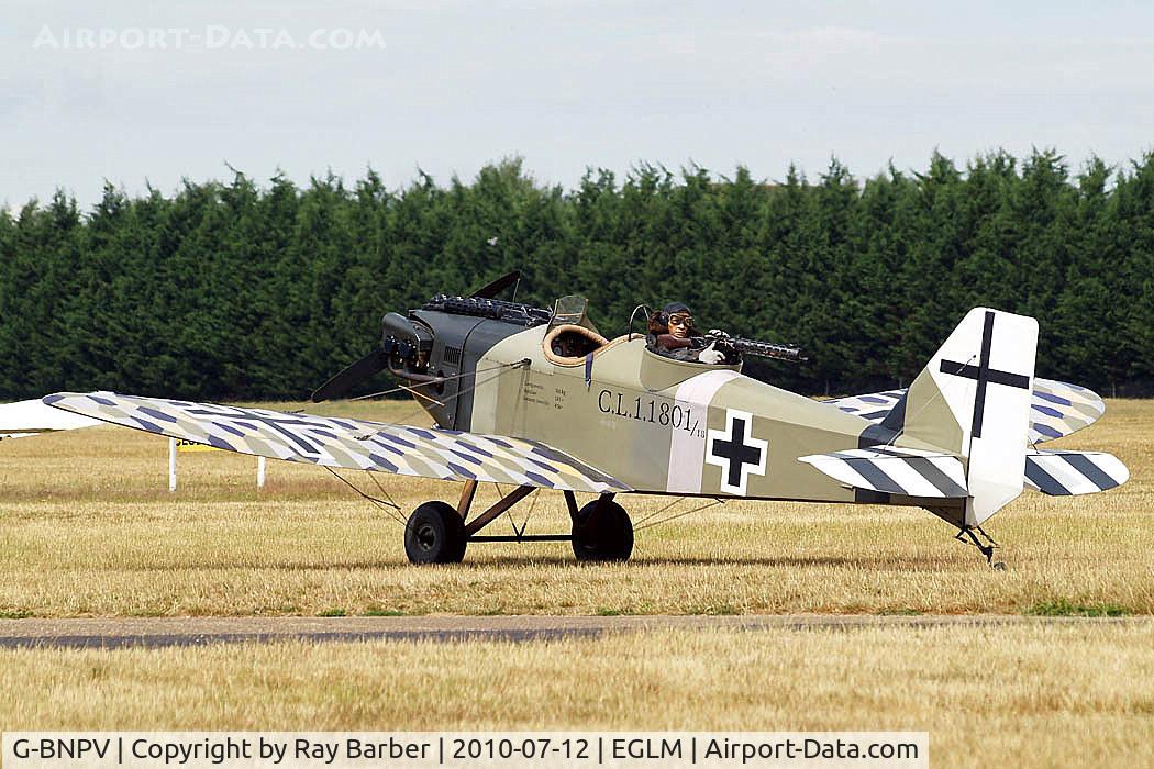 G-BNPV, 1988 Bowers Fly Baby 1A C/N PFA 016-11120, Bowers Fly Baby 1-A (PFA 016-11120) White Waltham~G 12/07/2010
