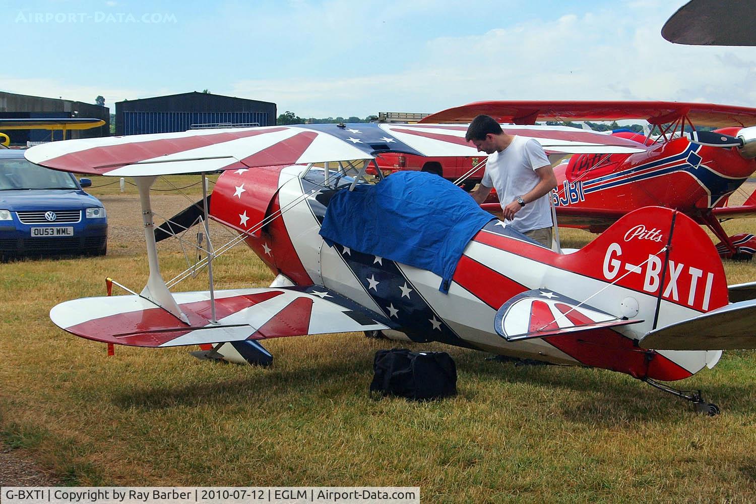 G-BXTI, 1971 Pitts S-1S Special C/N NP1, Pitts S-1S Special [NP-1] White Waltham~G 12/07/2010