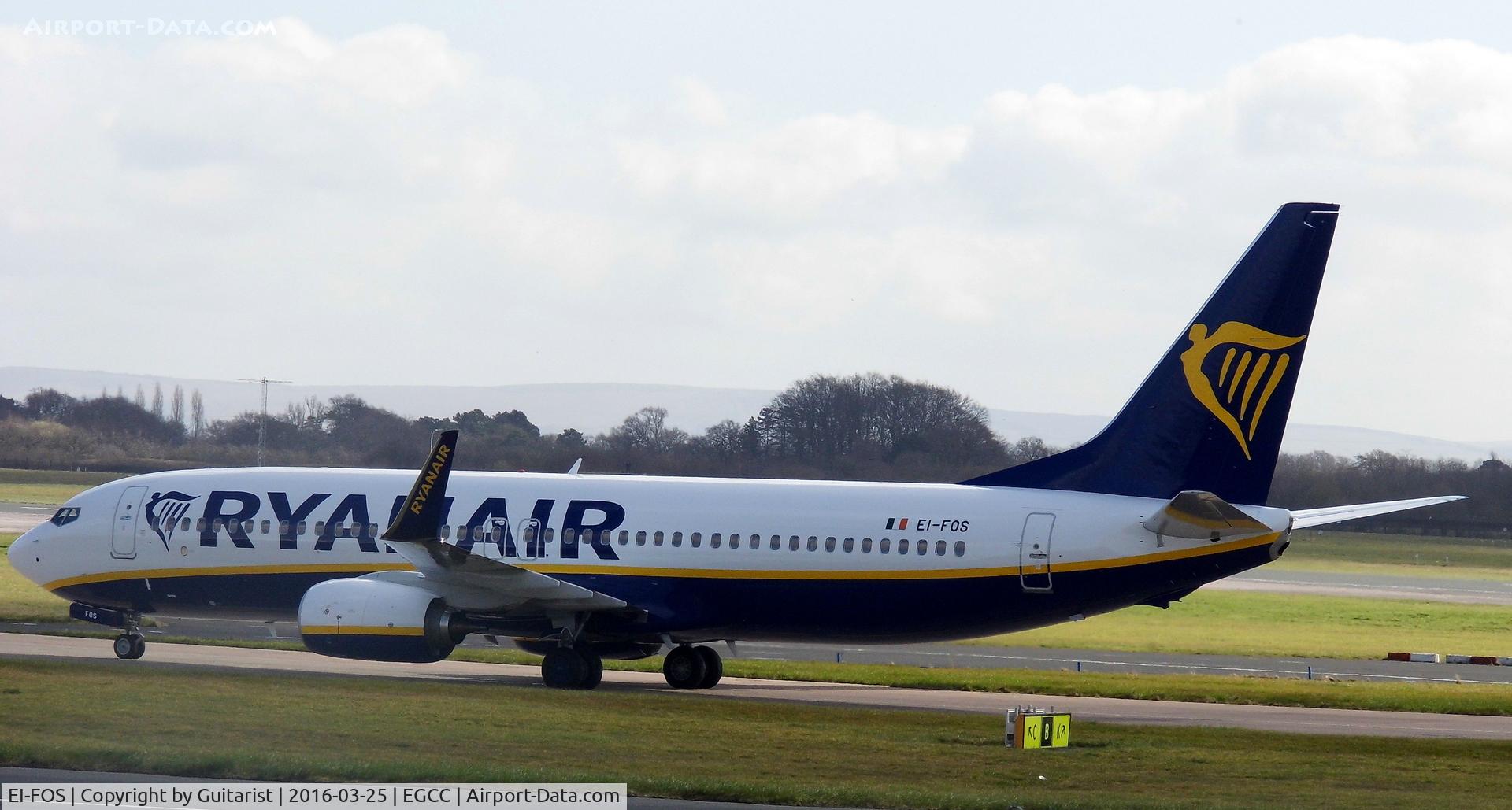 EI-FOS, 2016 Boeing 737-8AS C/N 44727, At Manchester