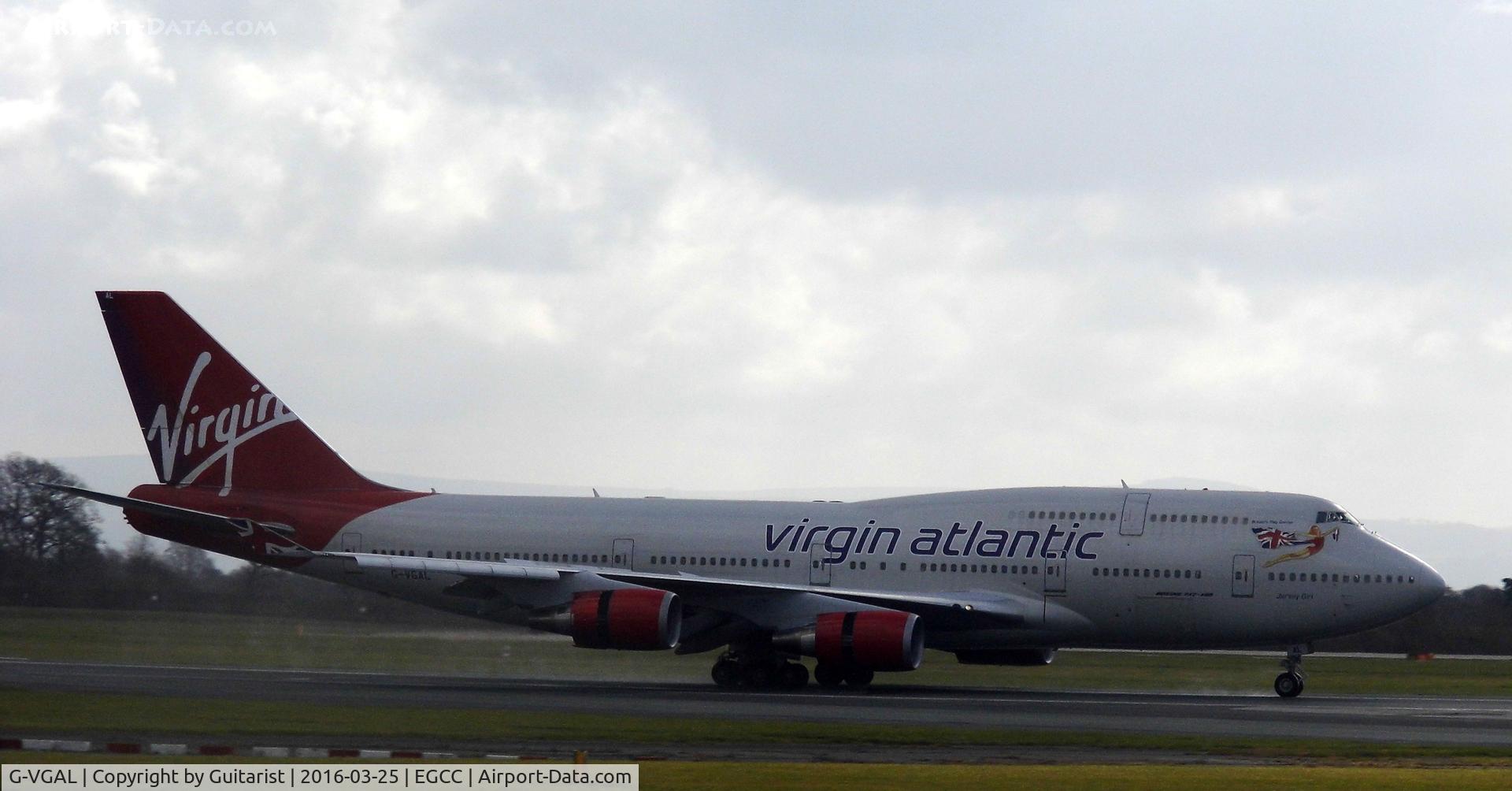 G-VGAL, 2001 Boeing 747-443 C/N 32337, At Manchester