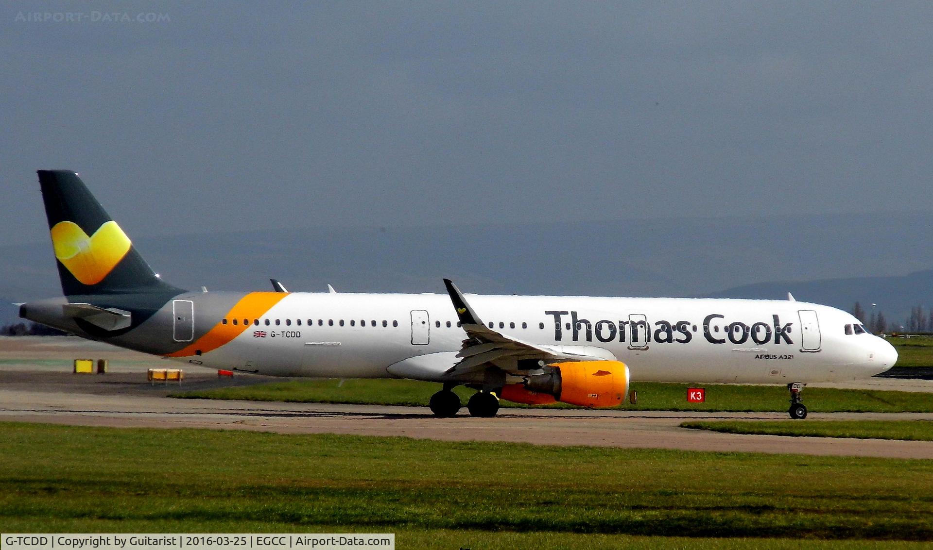 G-TCDD, 2014 Airbus A321-211 C/N 6038, At Manchester