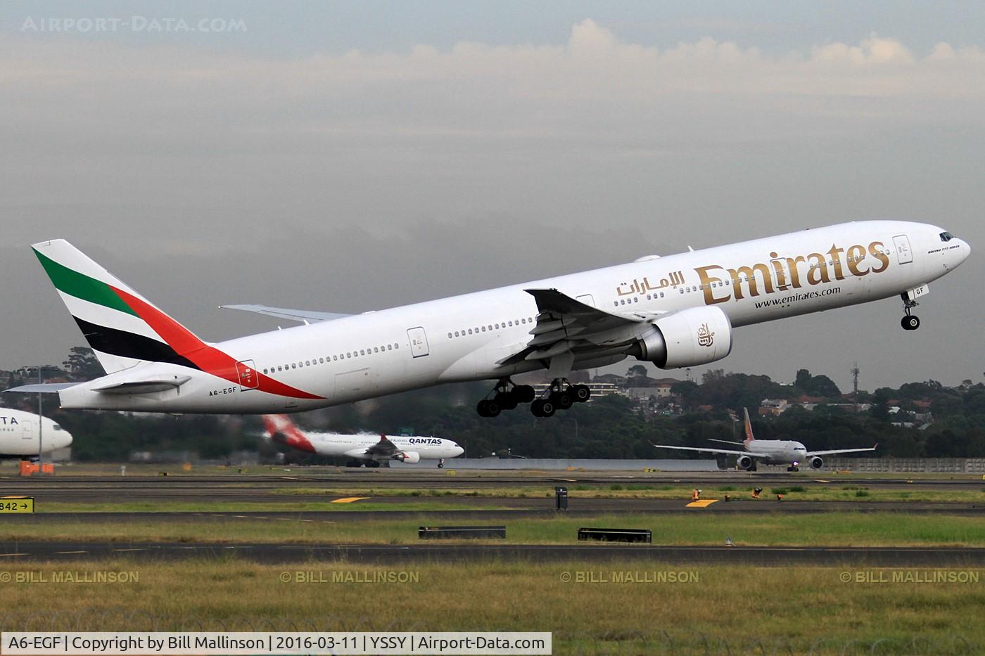 A6-EGF, 2011 Boeing 777-31H/ER C/N 38987, away to CHC as EK418