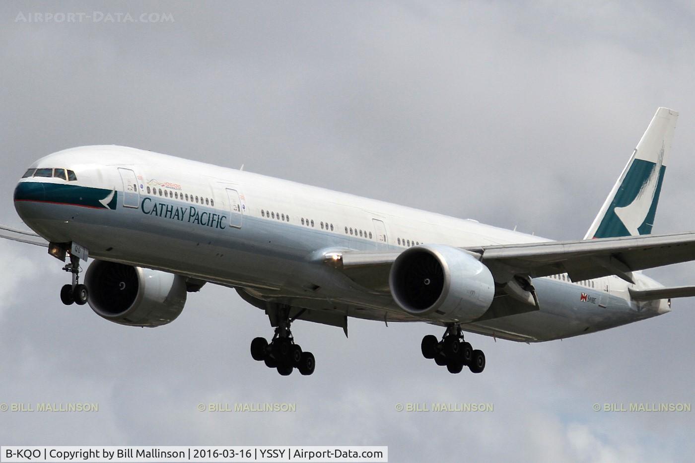 B-KQO, 2014 Boeing 777-367/ER C/N 41757, finals to 16R