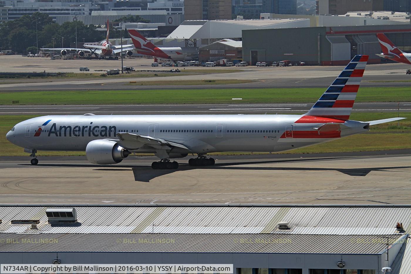 N734AR, 2015 Boeing 777-223 C/N 31480, ready for return to LAX