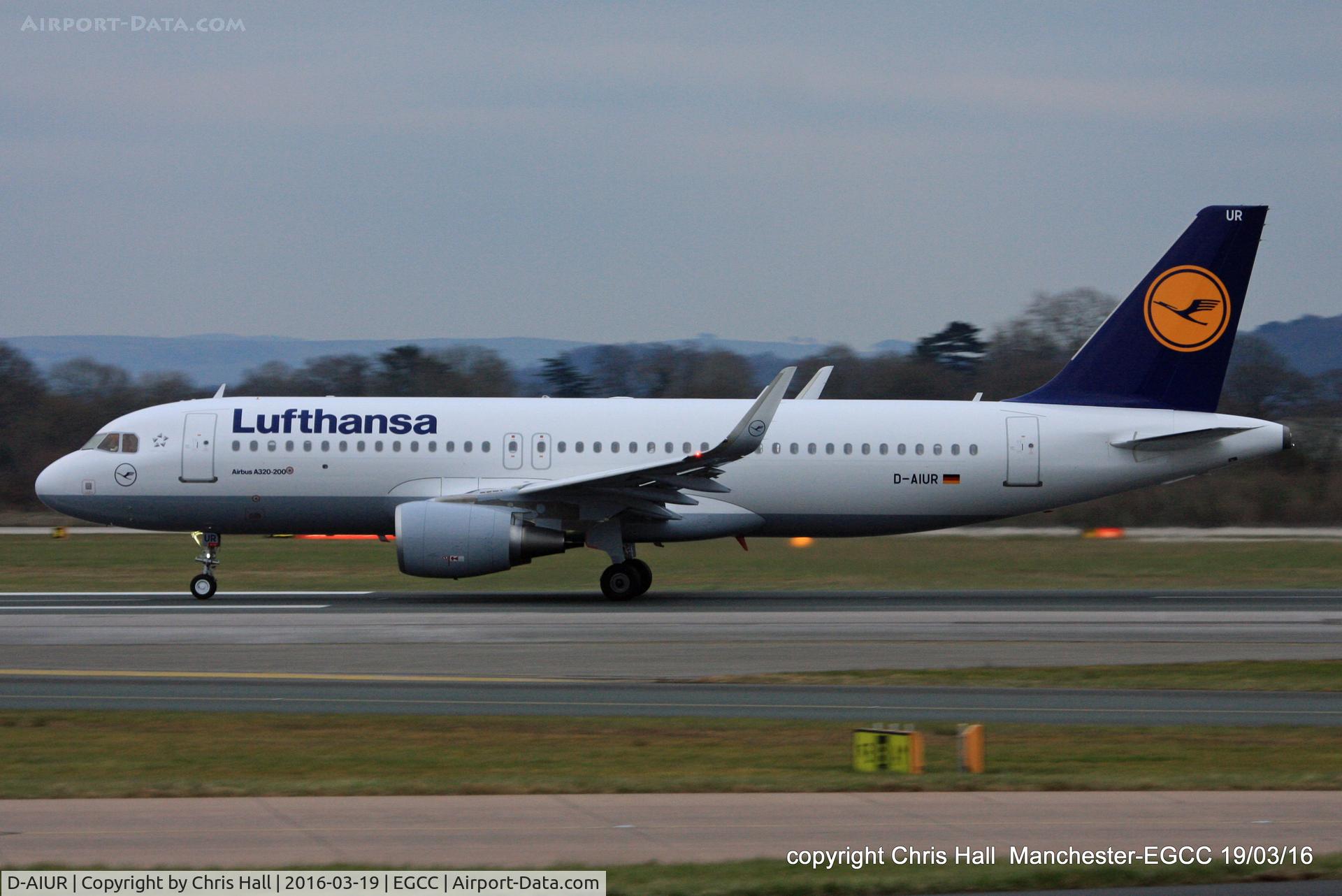 D-AIUR, 2015 Airbus A320-214 C/N 6985, Lufthansa