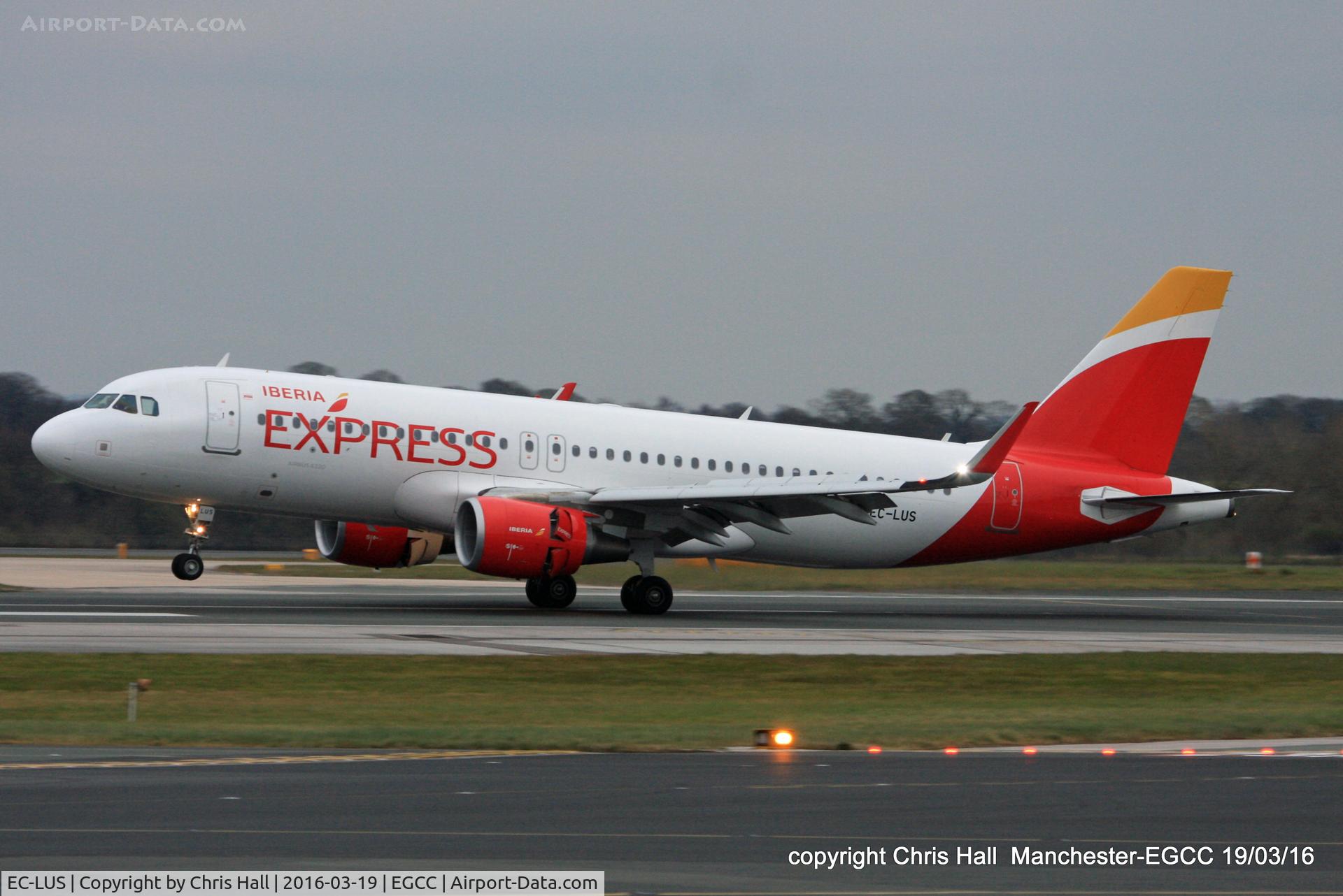 EC-LUS, 2013 Airbus A320-216 C/N 5501, Iberia Express