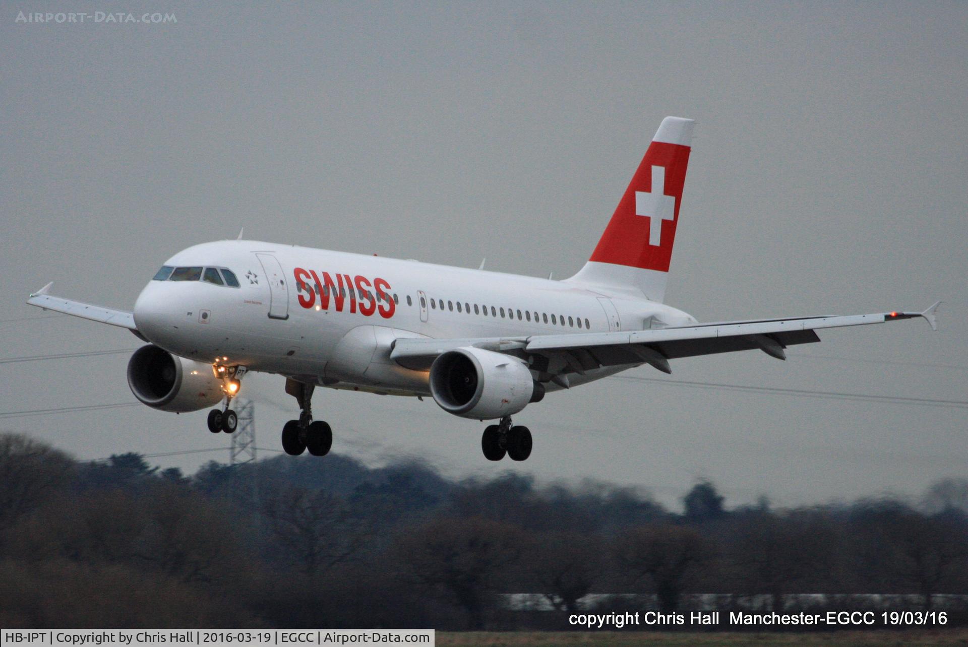 HB-IPT, 1997 Airbus A319-112 C/N 727, Swiss International Airlines