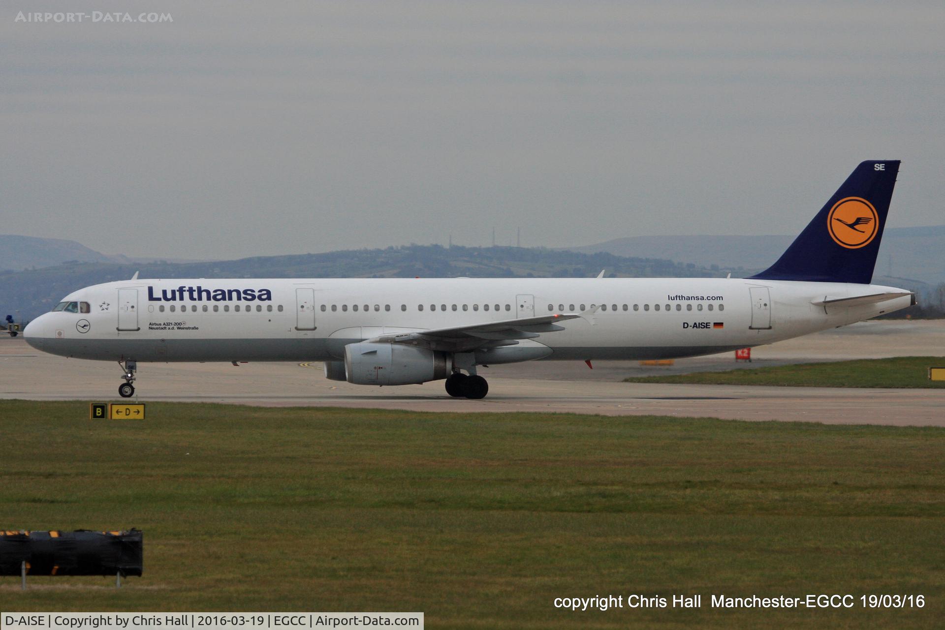 D-AISE, 2000 Airbus A321-231 C/N 1214, Lufthansa