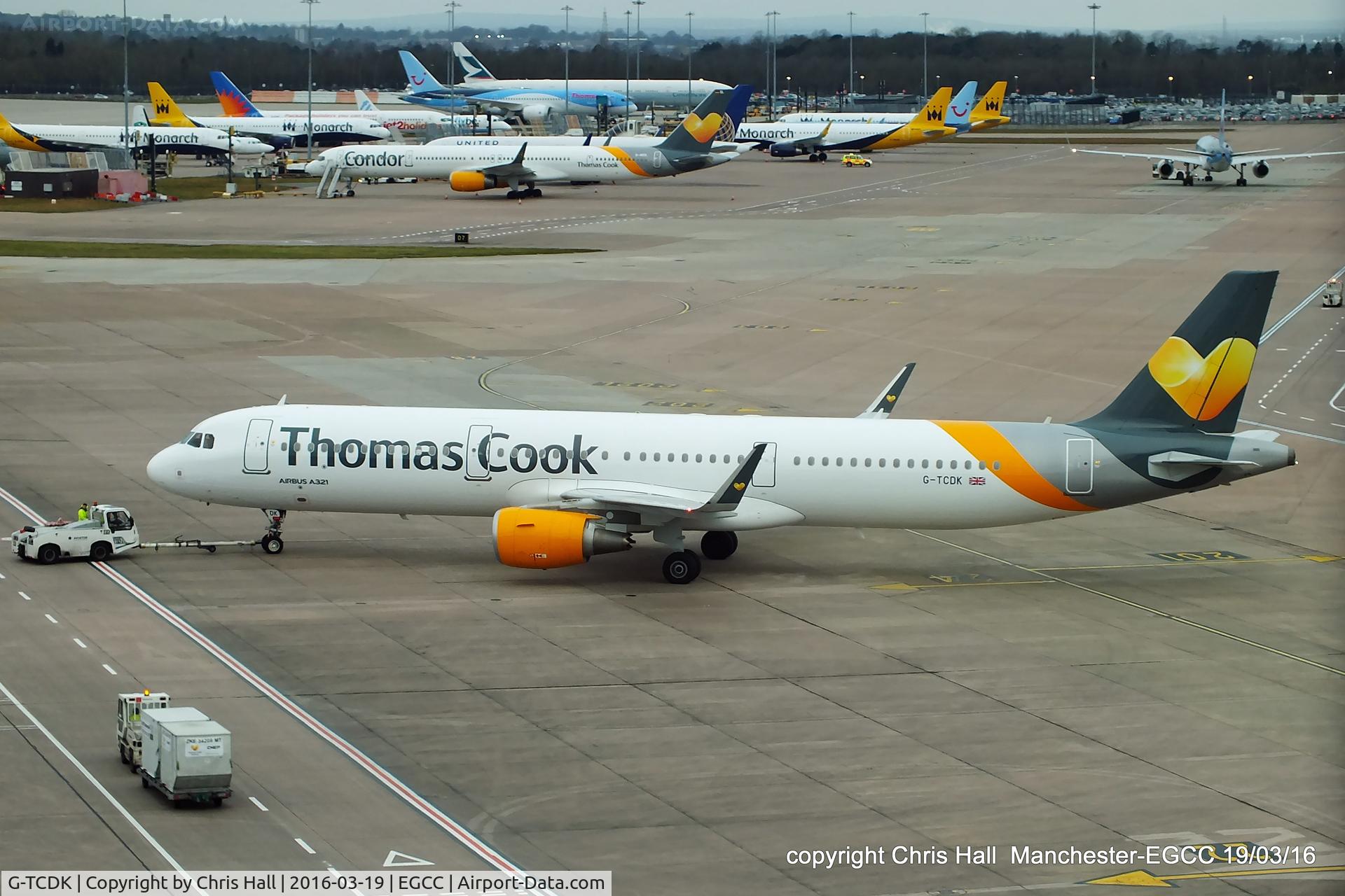 G-TCDK, 2015 Airbus A321-211 C/N 6548, Thomas Cook