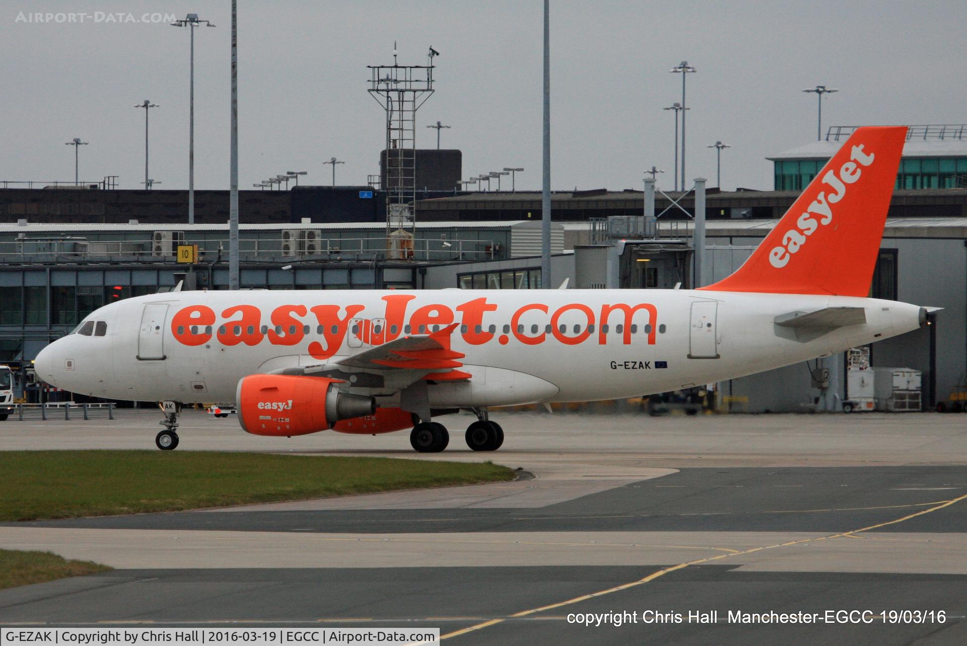 G-EZAK, 2006 Airbus A319-111 C/N 2744, easyJet