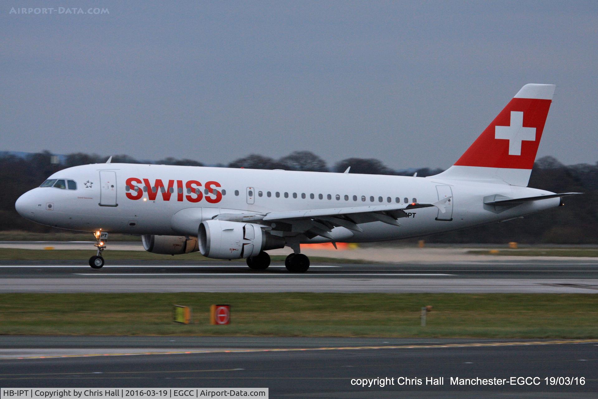 HB-IPT, 1997 Airbus A319-112 C/N 727, Swiss International Airlines
