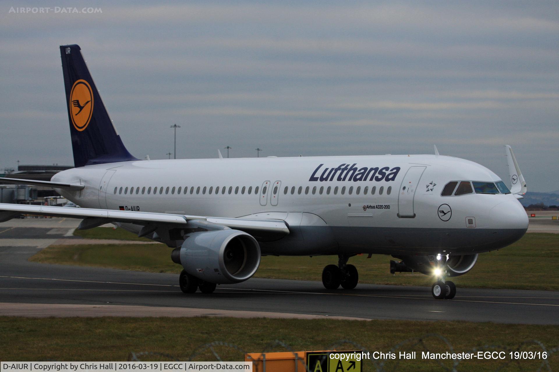 D-AIUR, 2015 Airbus A320-214 C/N 6985, Lufthansa
