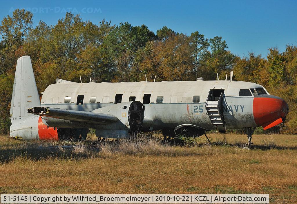 51-5145, 1951 Convair VT-29B C/N 276, Near Calhoun Airport is Mercer Air Field on the other side of the I-75. Also parked is this former Navy Bird.
