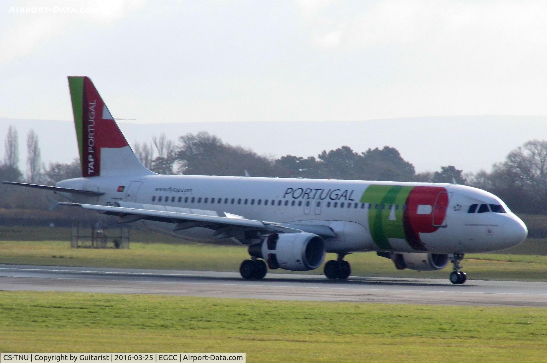 CS-TNU, 2009 Airbus A320-214 C/N 4106, At Manchester