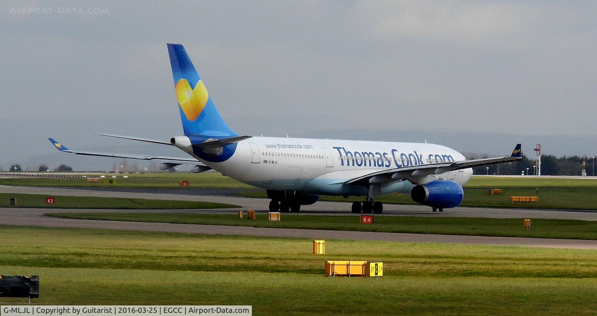 G-MLJL, 1999 Airbus A330-243 C/N 254, At Manchester