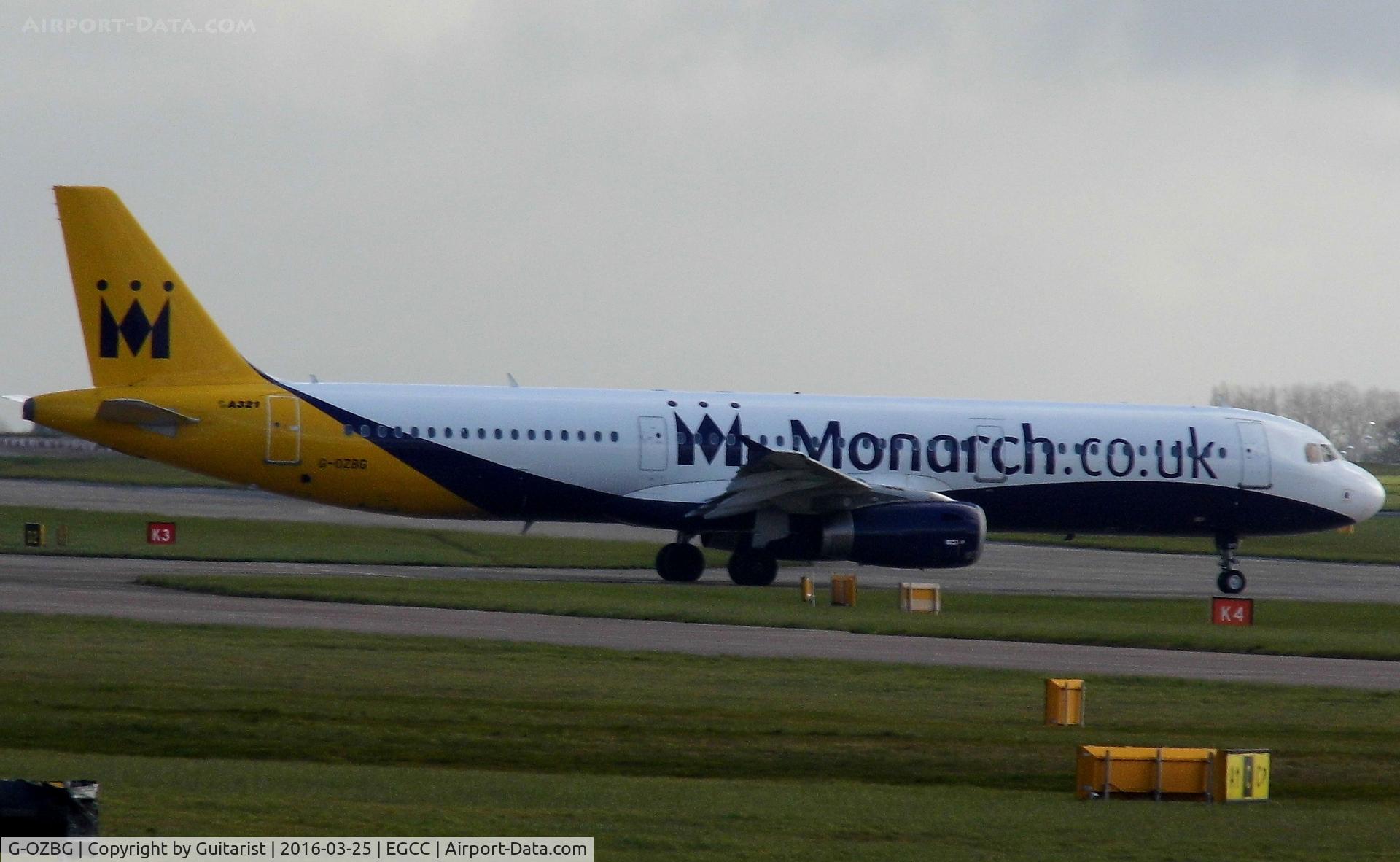 G-OZBG, 2003 Airbus A321-231 C/N 1941, At Manchester