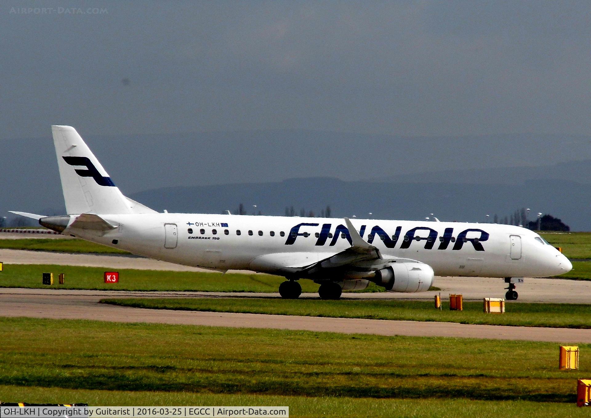 OH-LKH, 2007 Embraer 190LR (ERJ-190-100LR) C/N 19000086, At Manchester