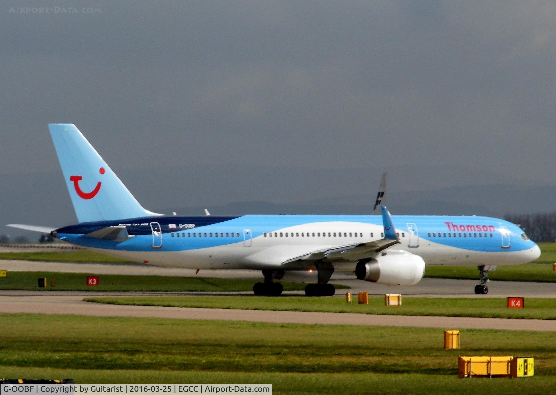 G-OOBF, 2004 Boeing 757-28A C/N 33101, At Manchester